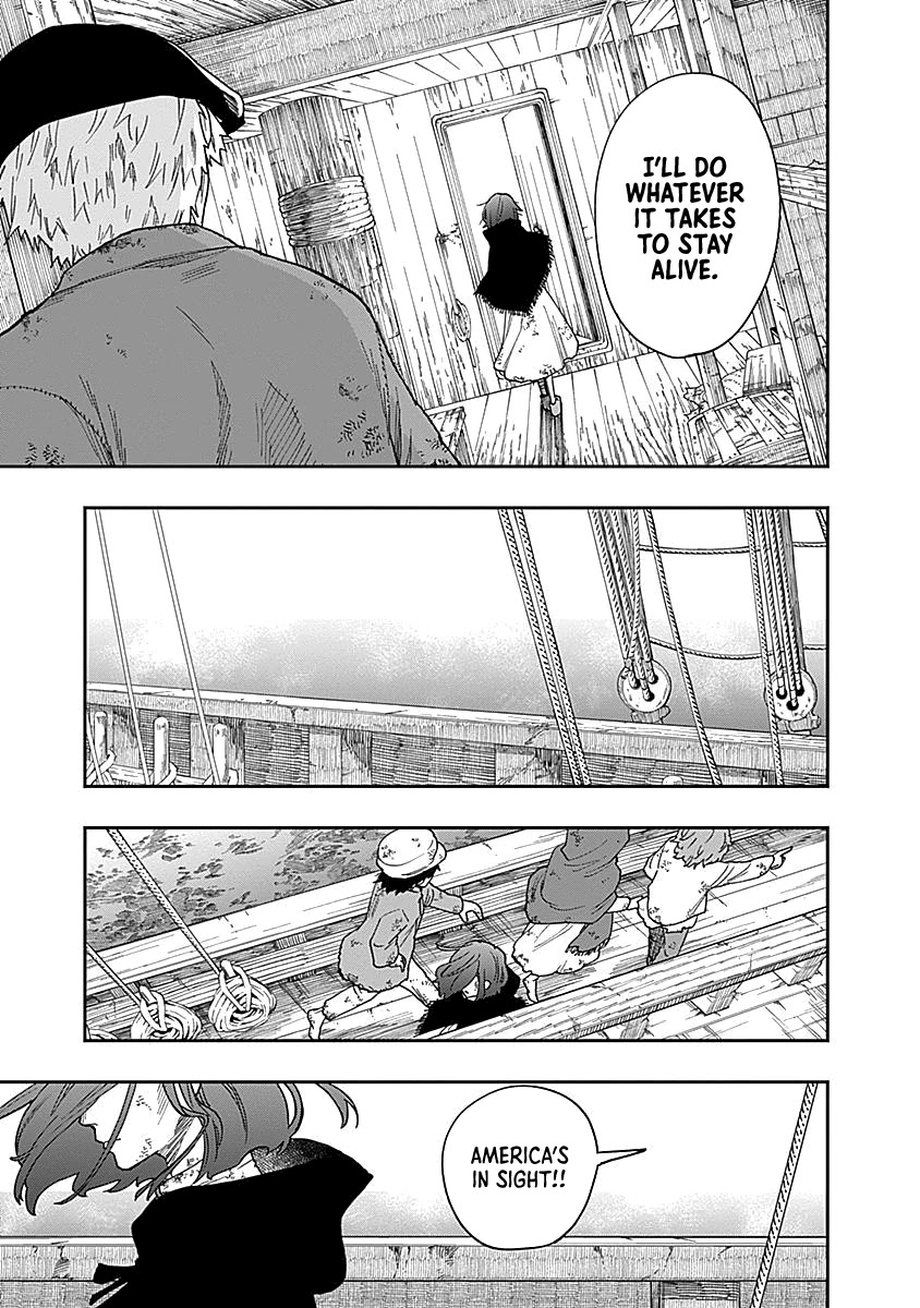 Katabami to Ougon Chapter 2 page 51 - Chapter 2: The Atlantic Ocean