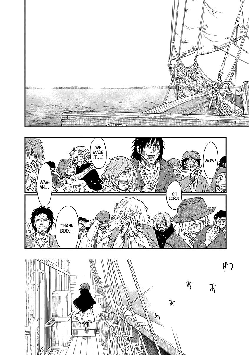 Katabami to Ougon Chapter 2 page 52 - Chapter 2: The Atlantic Ocean