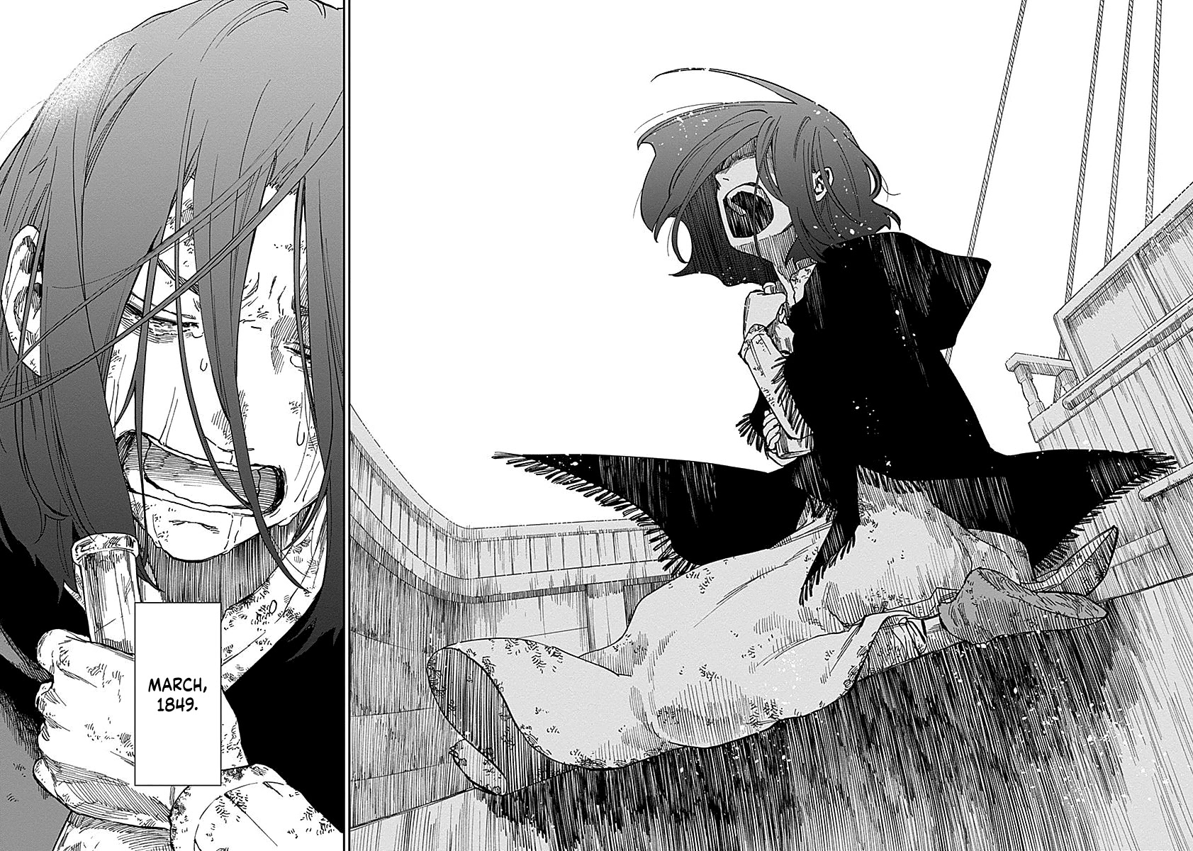 Katabami to Ougon Chapter 2 page 54 - Chapter 2: The Atlantic Ocean