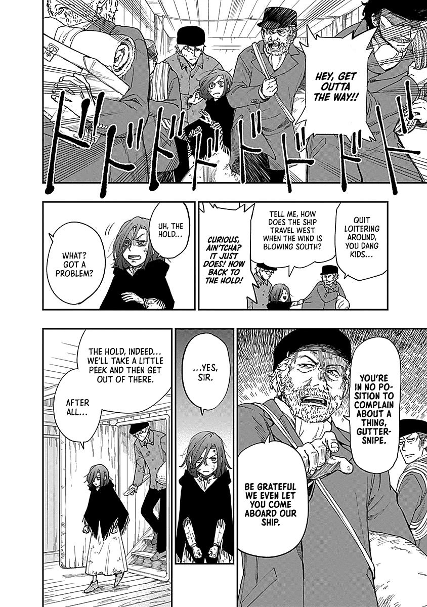 Katabami to Ougon Chapter 2 page 6 - Chapter 2: The Atlantic Ocean