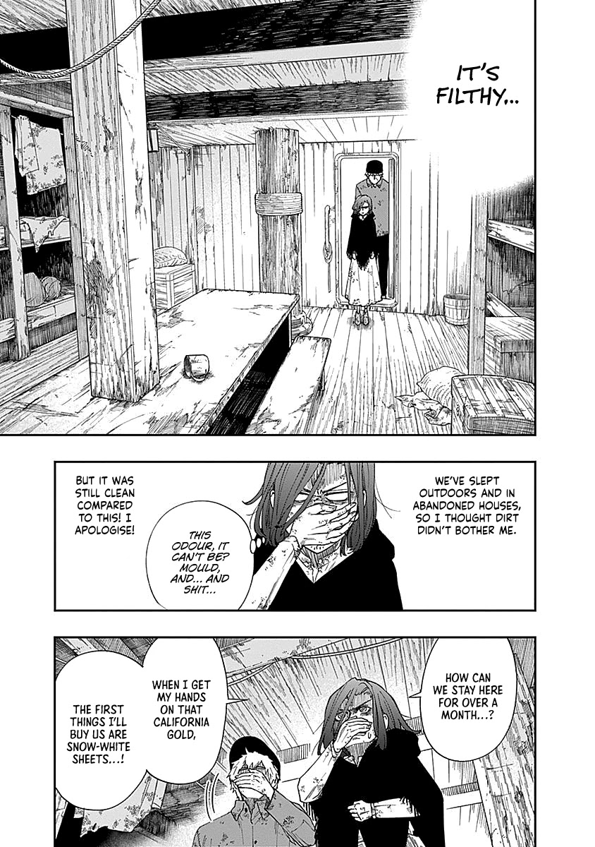 Katabami to Ougon Chapter 2 page 7 - Chapter 2: The Atlantic Ocean