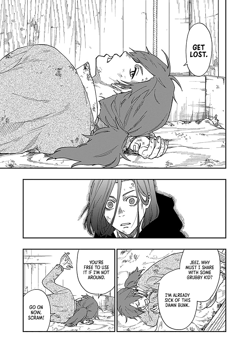 Katabami to Ougon Chapter 2 page 9 - Chapter 2: The Atlantic Ocean