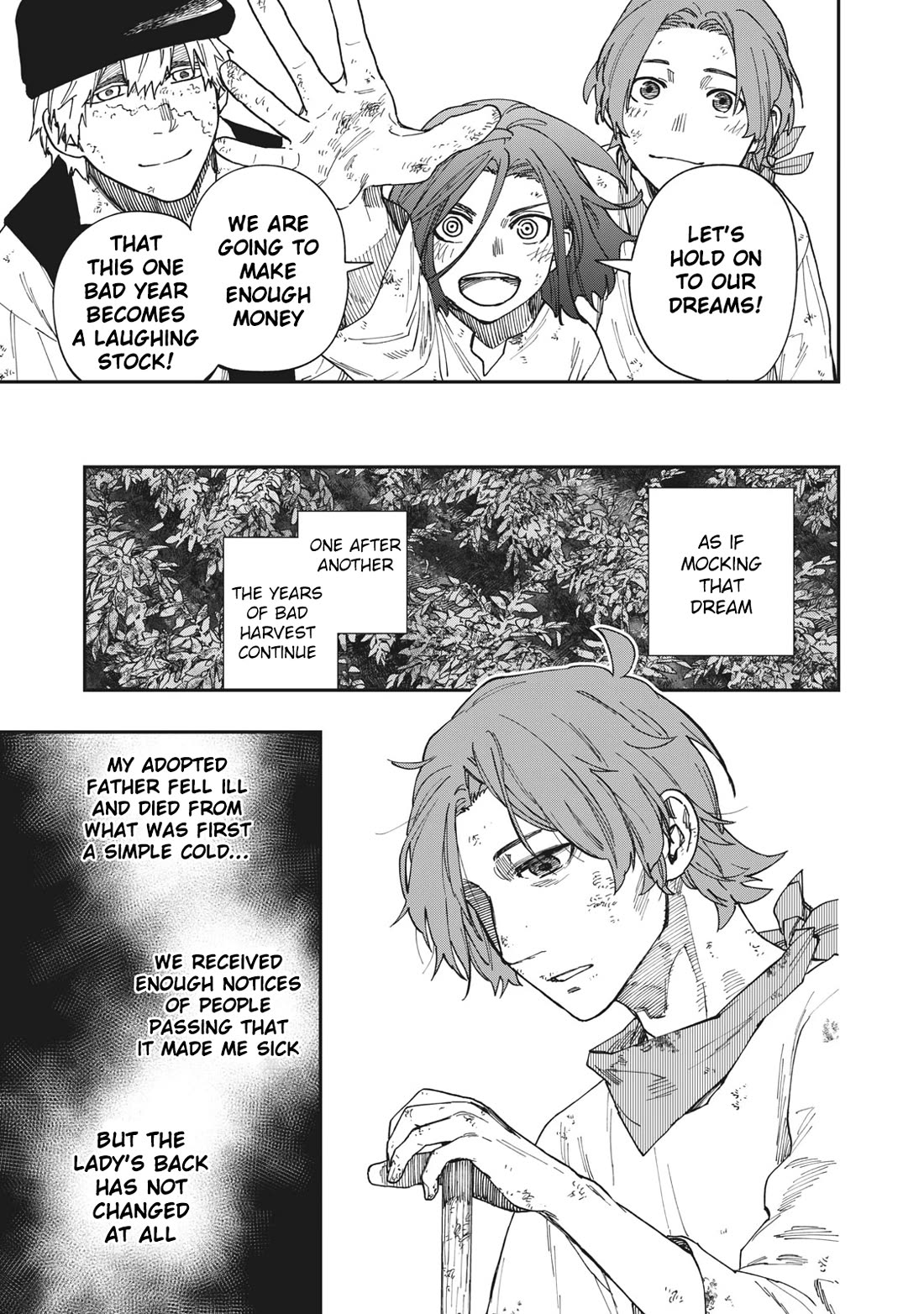 Katabami to Ougon Chapter 22.5 page 12 - Chapter 22.5: A Selfish Man