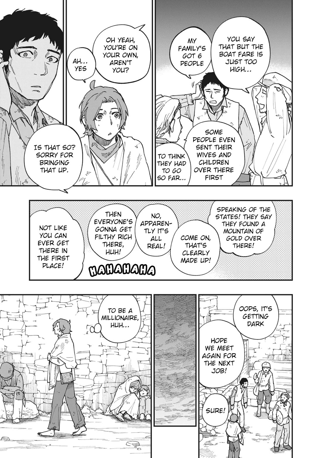 Katabami to Ougon Chapter 22.5 page 20 - Chapter 22.5: A Selfish Man