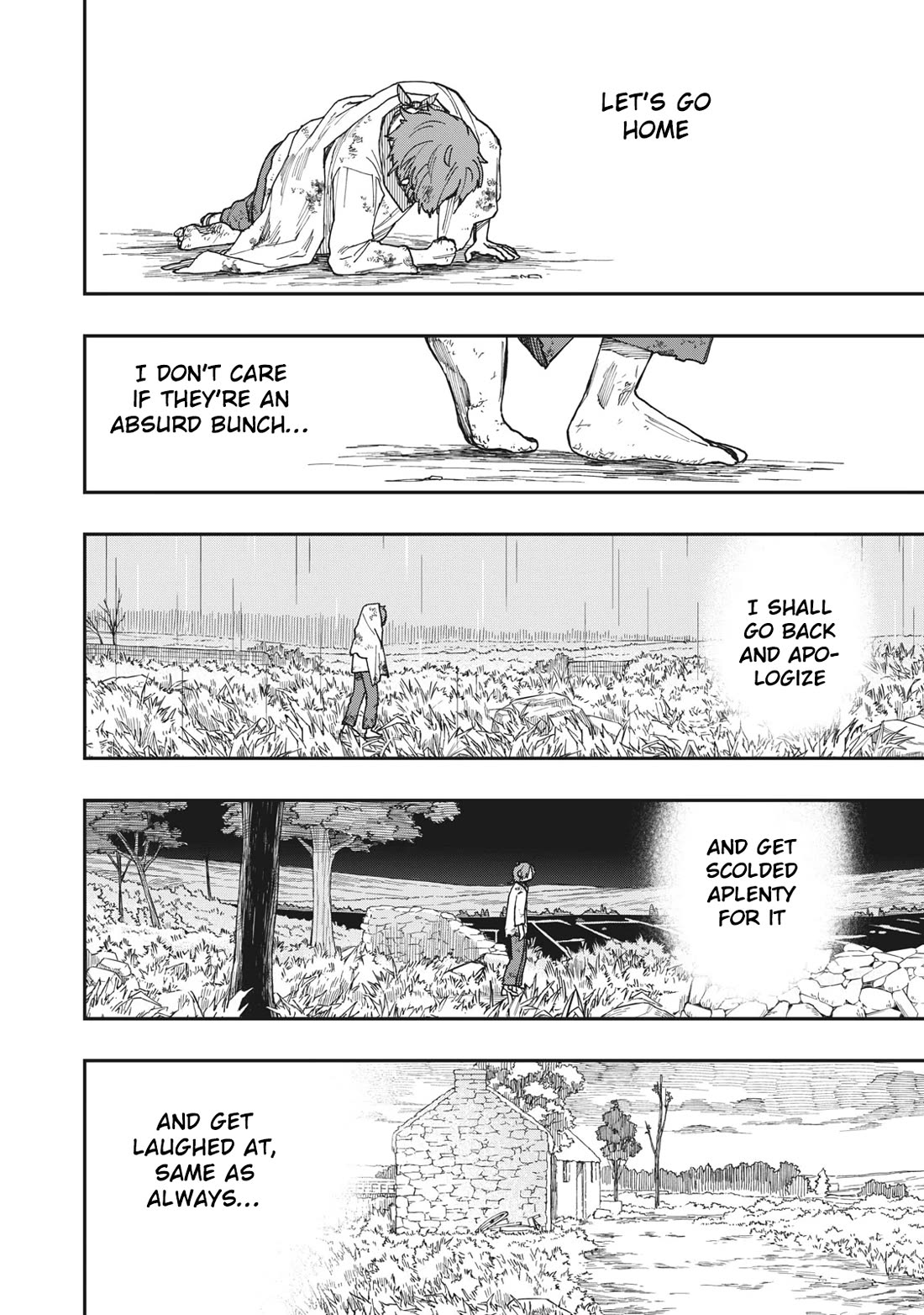 Katabami to Ougon Chapter 22.5 page 25 - Chapter 22.5: A Selfish Man