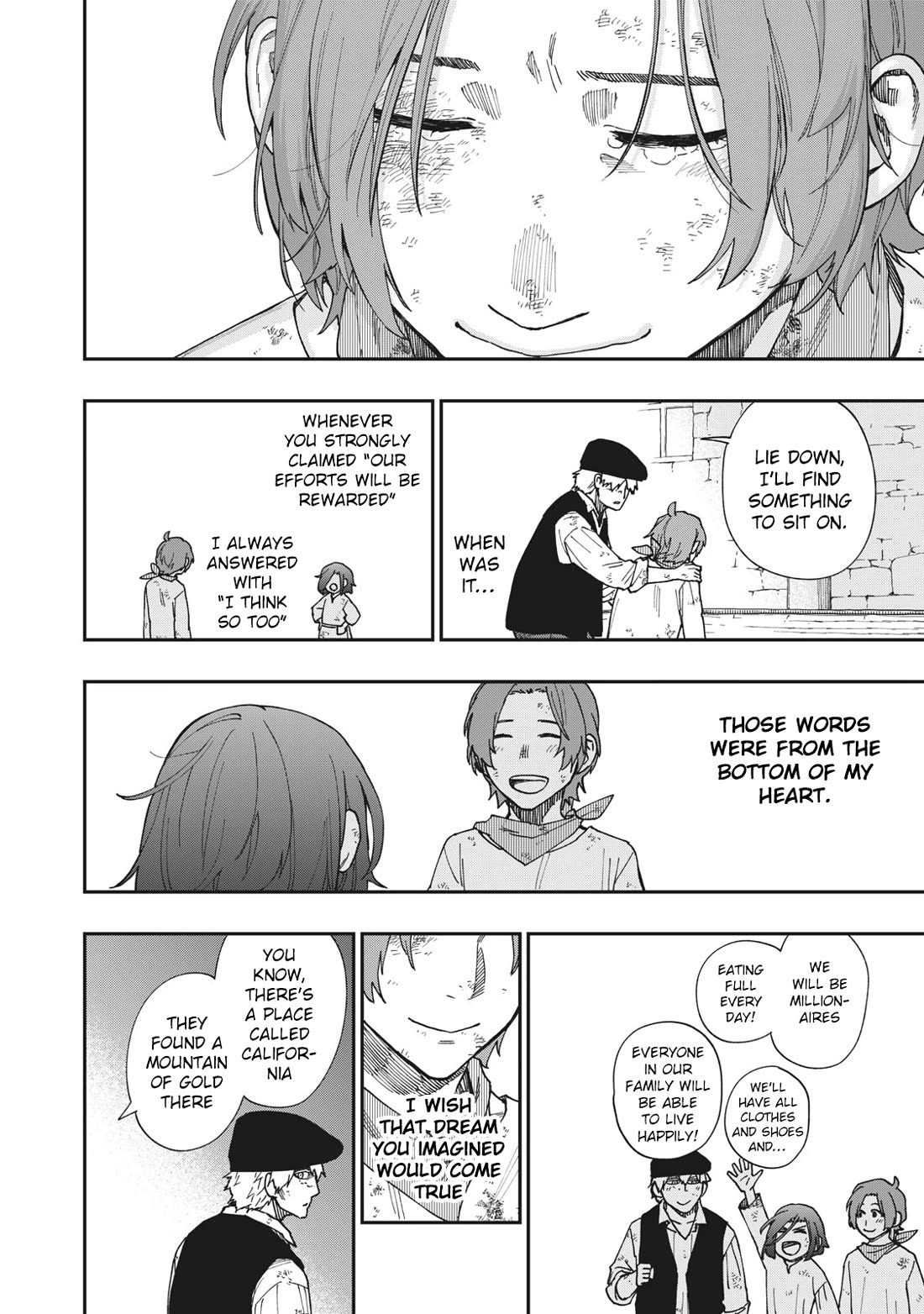 Katabami to Ougon Chapter 22.5 page 31 - Chapter 22.5: A Selfish Man