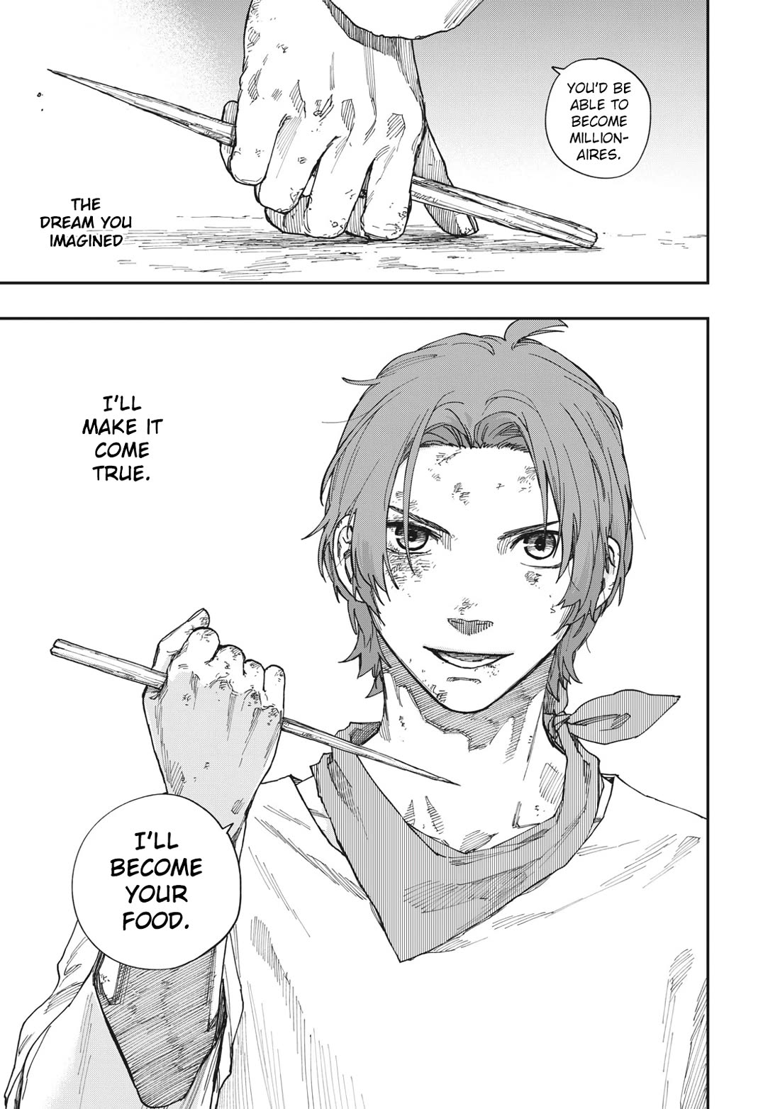 Katabami to Ougon Chapter 22.5 page 32 - Chapter 22.5: A Selfish Man