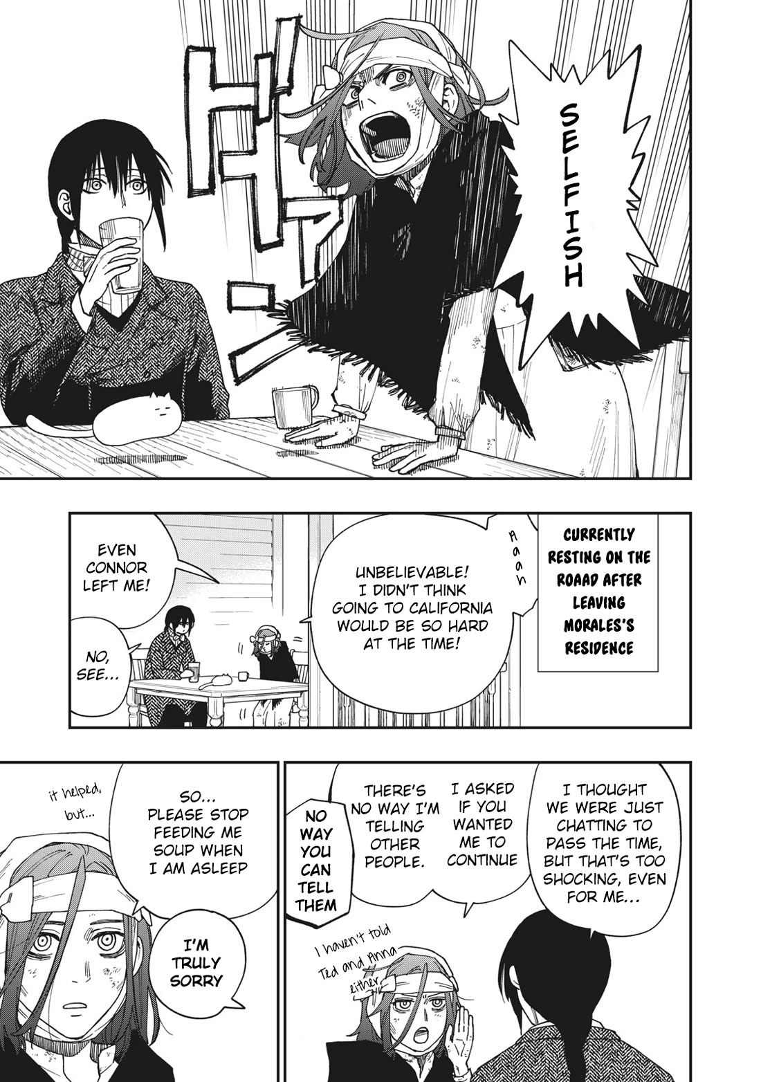 Katabami to Ougon Chapter 22.5 page 34 - Chapter 22.5: A Selfish Man