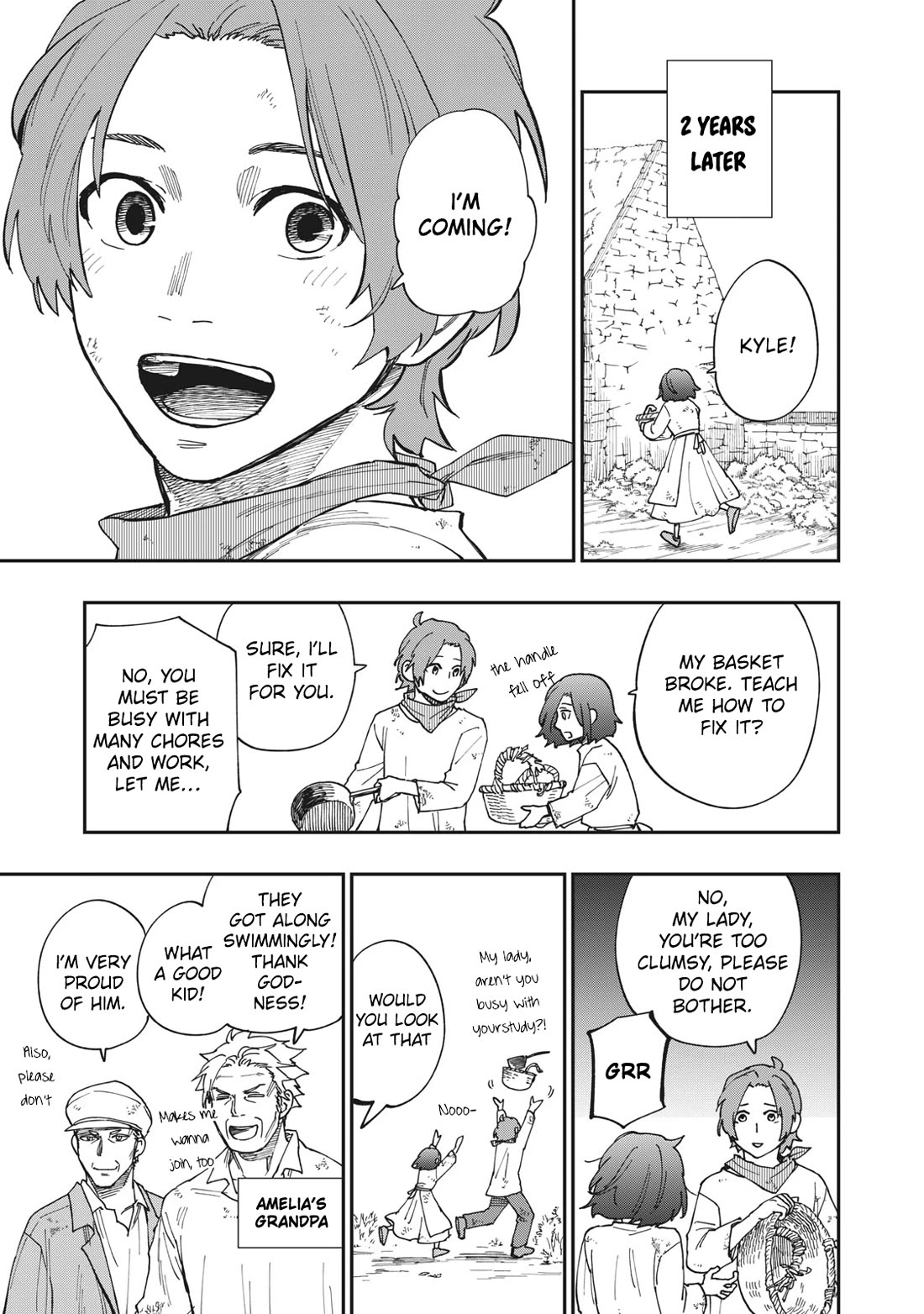 Katabami to Ougon Chapter 22.5 page 8 - Chapter 22.5: A Selfish Man