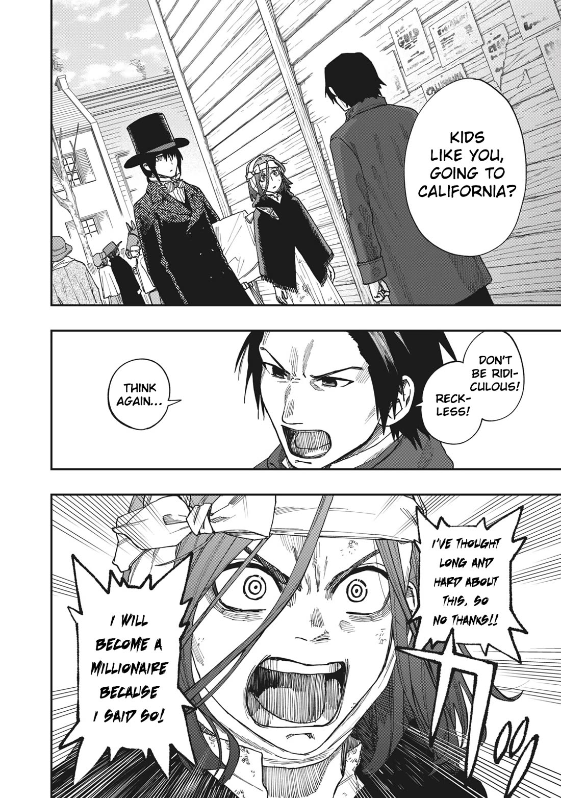Katabami to Ougon Chapter 22 page 3 - Chapter 22: Cinncinati 1