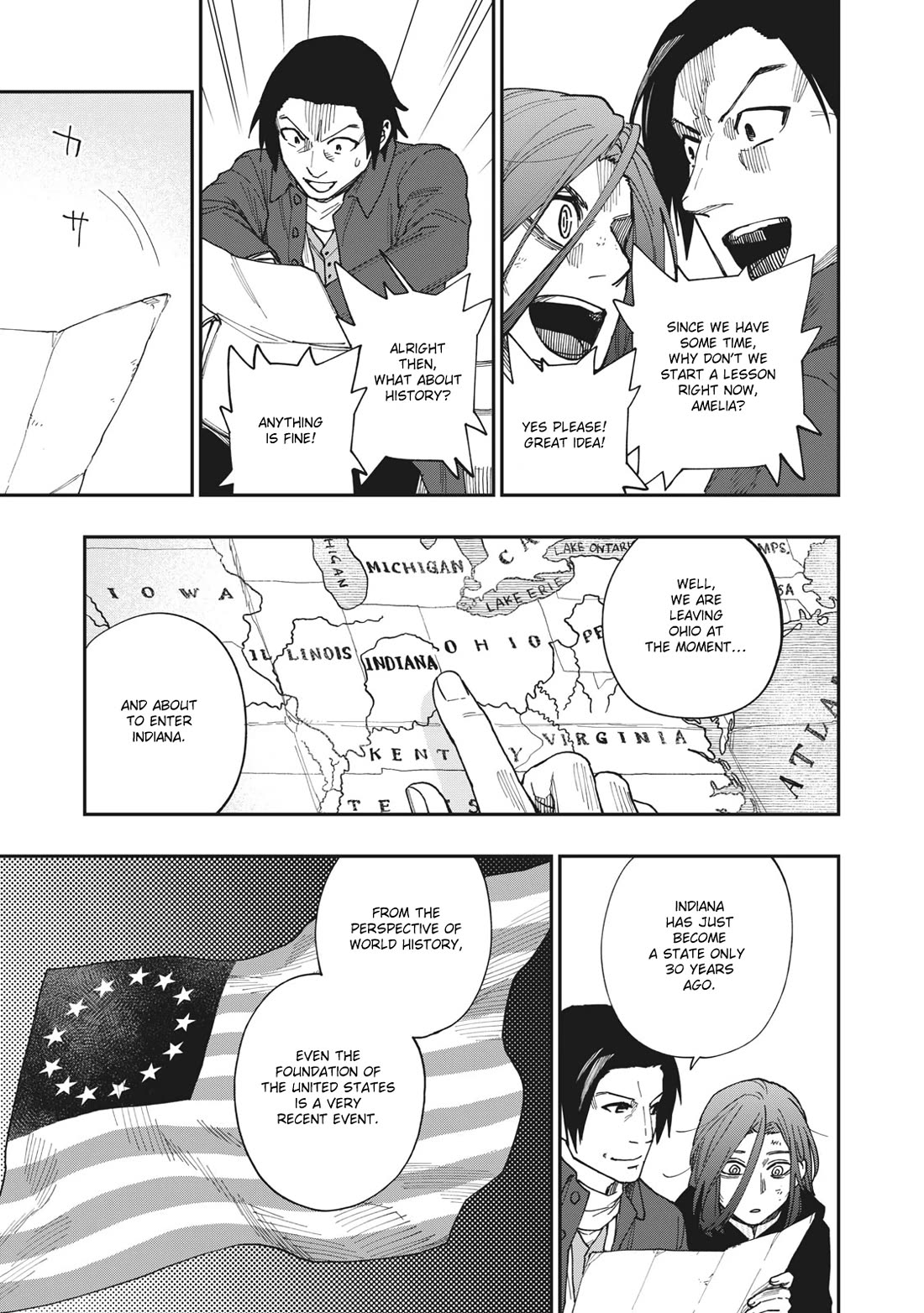 Katabami to Ougon Chapter 24 page 14 - Chapter 24: Indiana