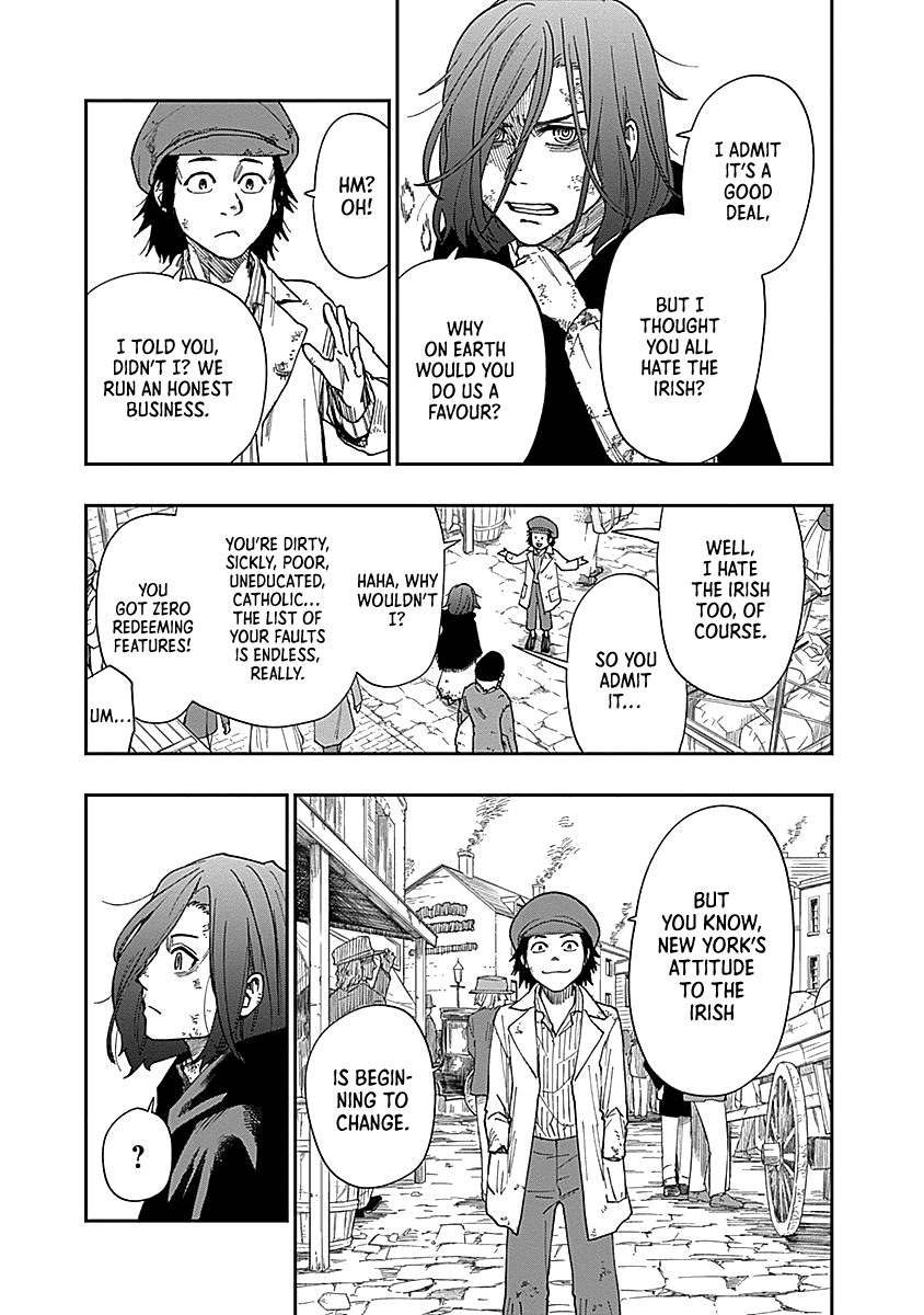 Katabami to Ougon Chapter 3 page 12 - Chapter 3: New York, Part 1