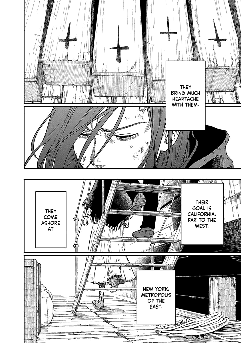 Katabami to Ougon Chapter 3 page 4 - Chapter 3: New York, Part 1