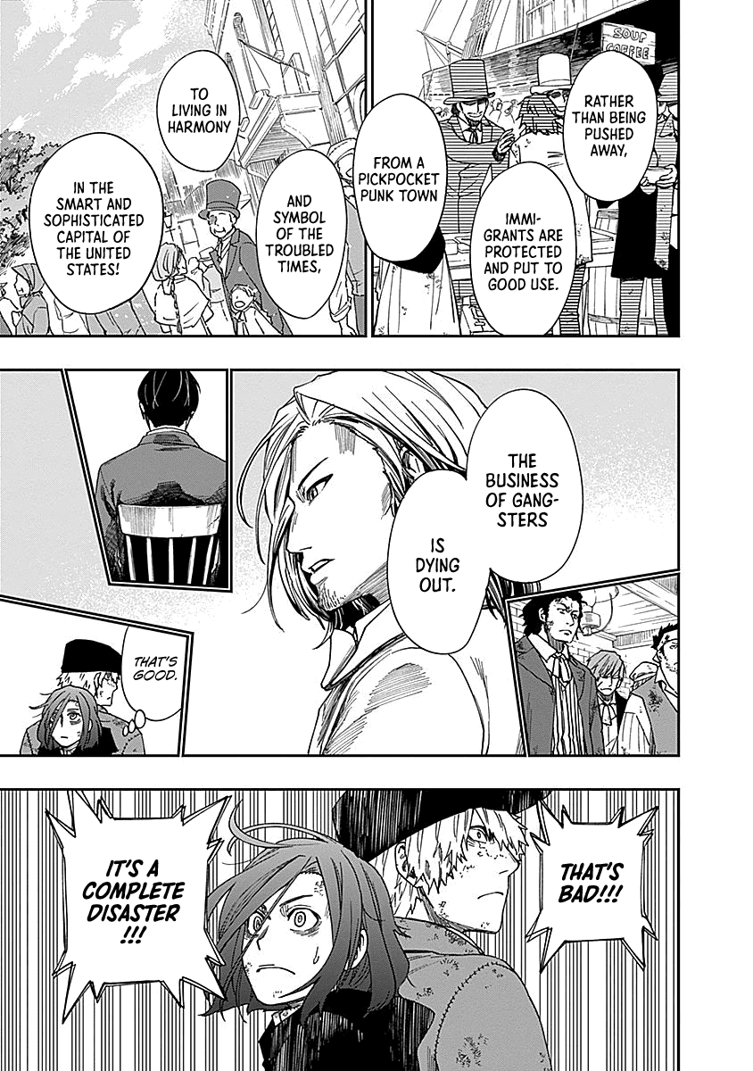 Katabami to Ougon Chapter 5 page 14 - Chapter 5: New York, Part 3