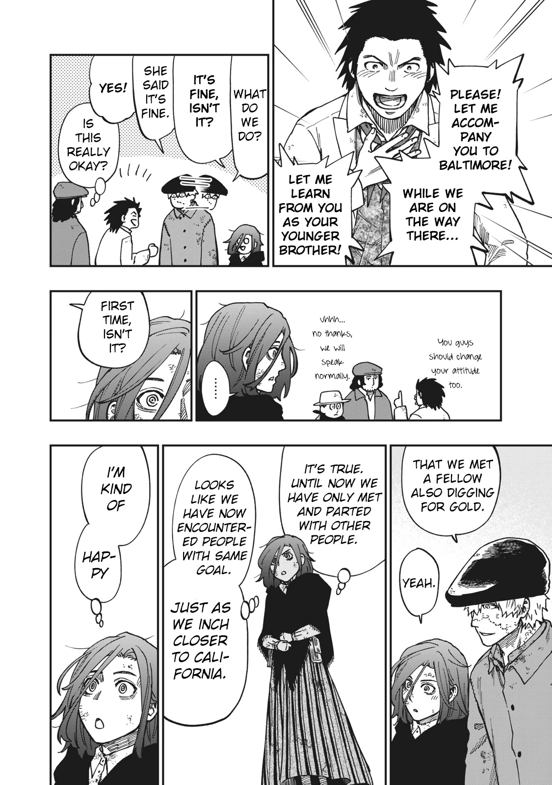 Katabami to Ougon Chapter 9 page 35 - Chapter 9: New Jersey