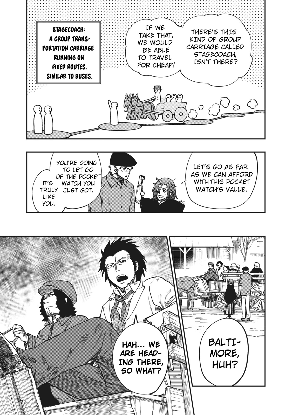 Katabami to Ougon Chapter 9 page 4 - Chapter 9: New Jersey