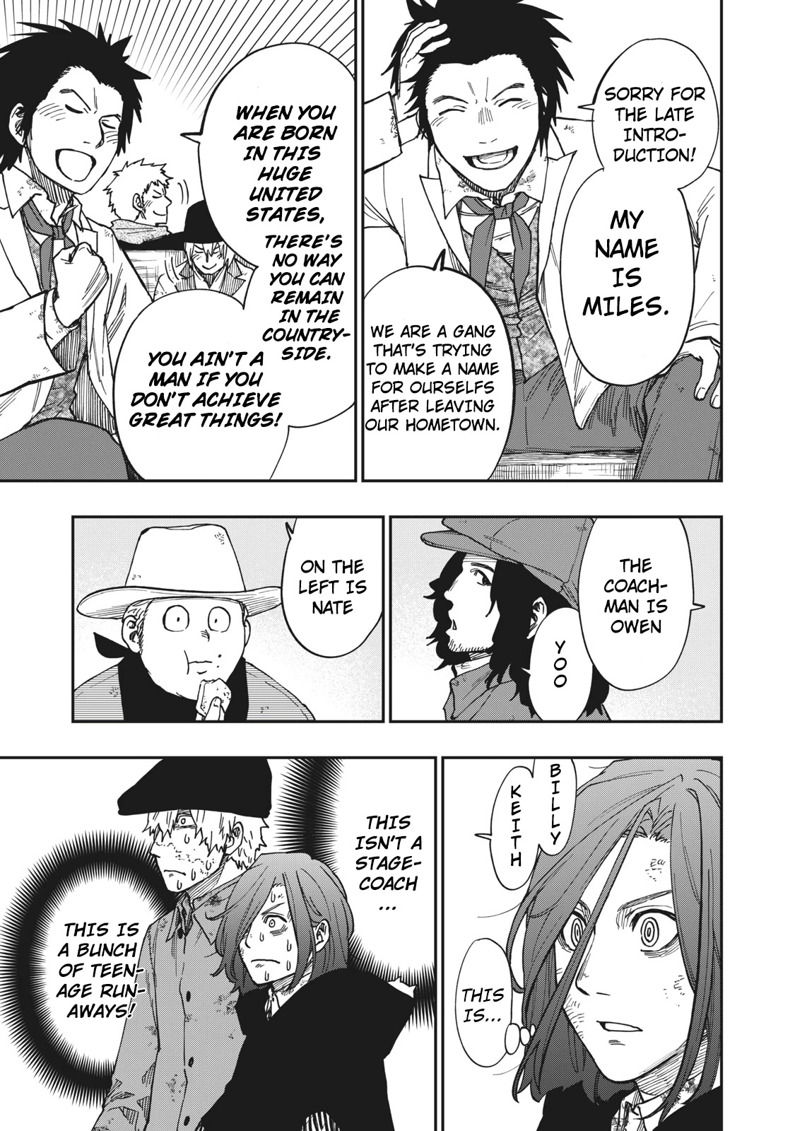 Katabami to Ougon Chapter 9 page 8 - Chapter 9: New Jersey