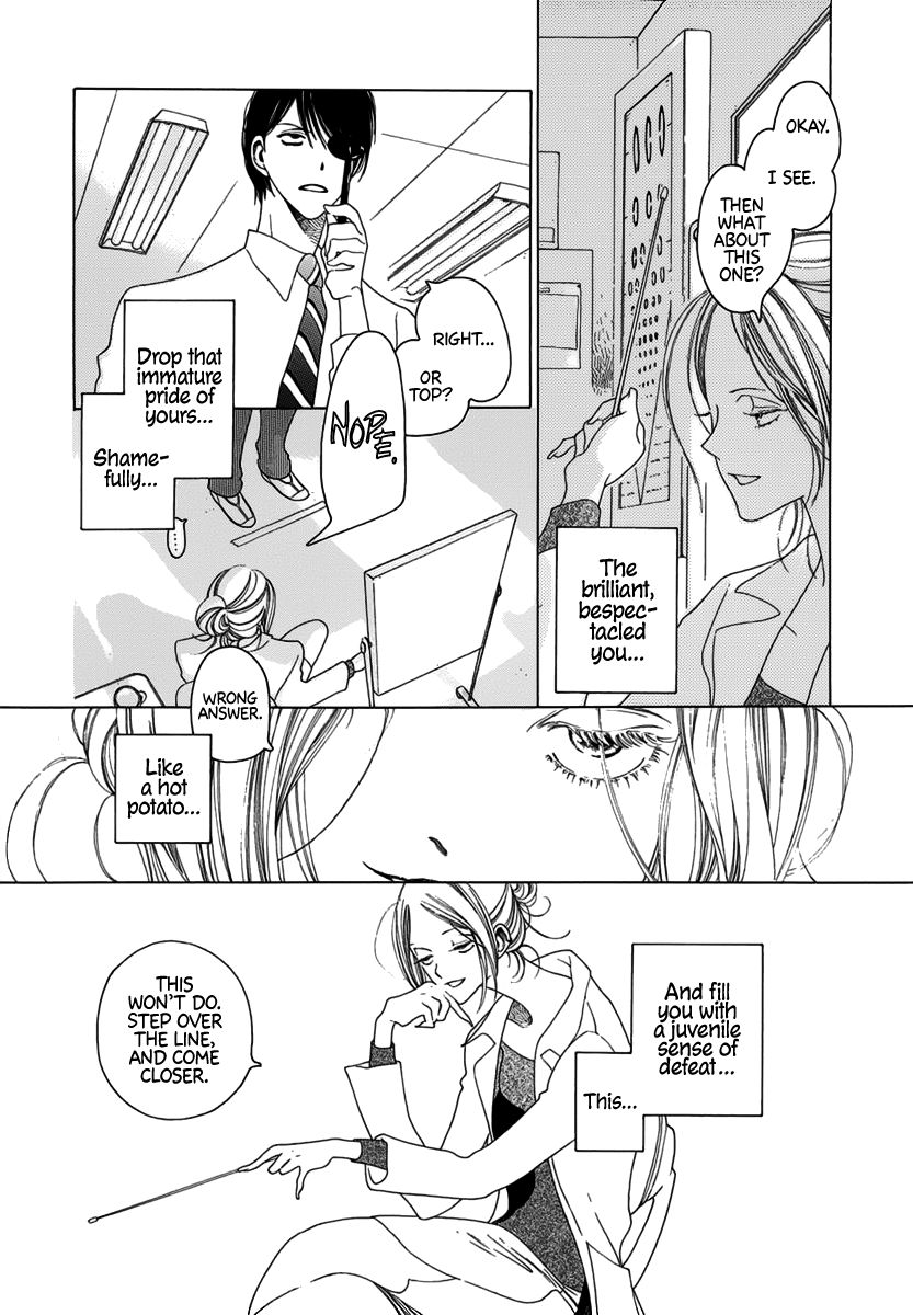 Katakoi no Nikki Shoujo Chapter 5 page 4 - Chapter 5 : The Male Specimen with Eye-catching Glasses