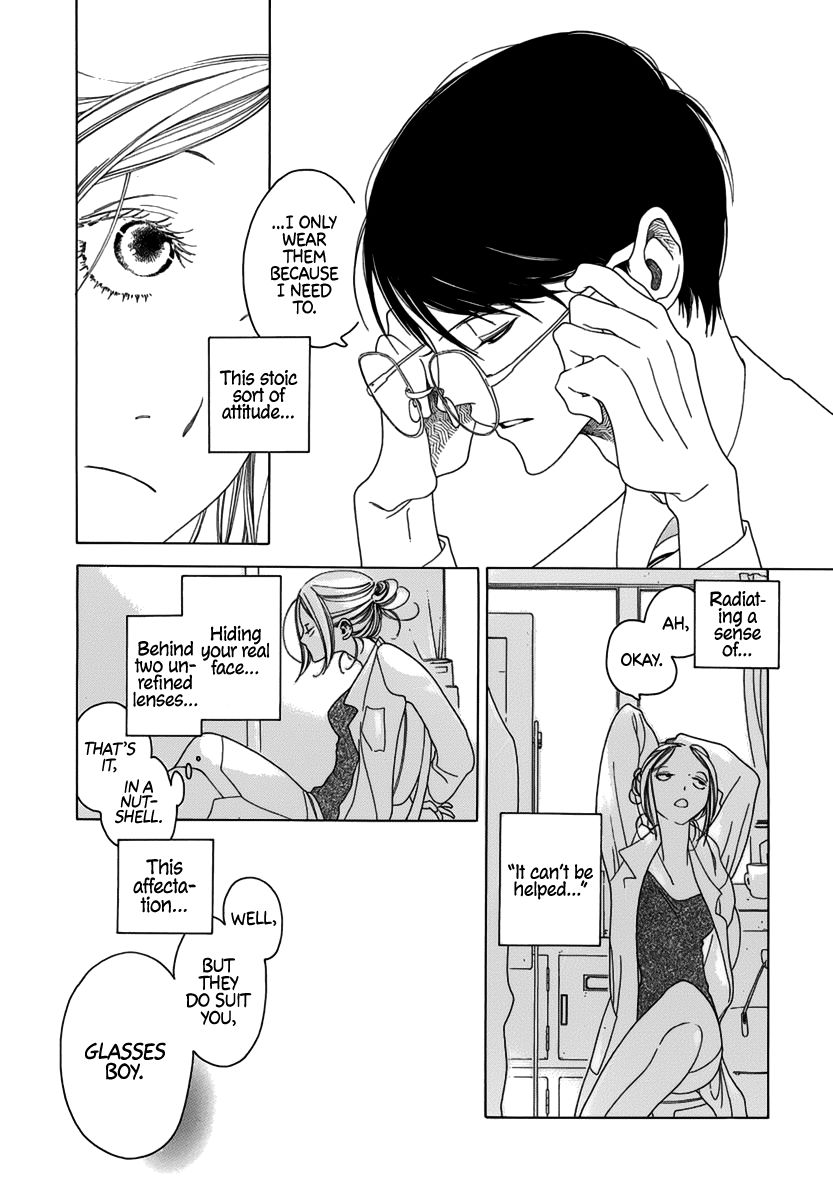 Katakoi no Nikki Shoujo Chapter 5 page 7 - Chapter 5 : The Male Specimen with Eye-catching Glasses