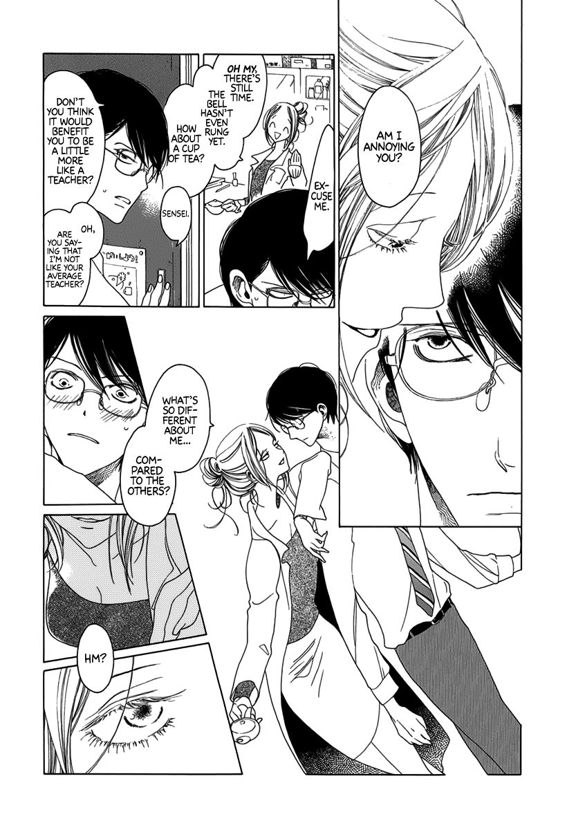 Katakoi no Nikki Shoujo Chapter 5 page 8 - Chapter 5 : The Male Specimen with Eye-catching Glasses