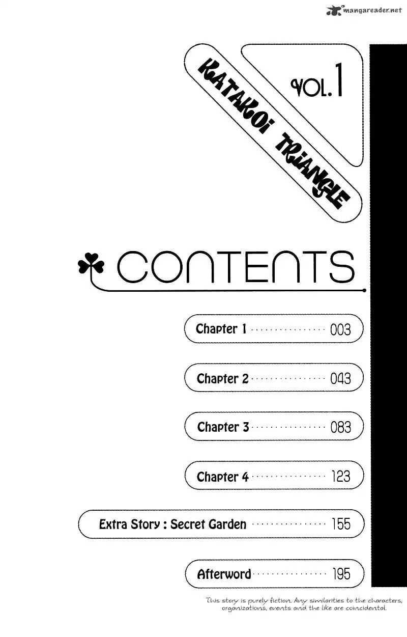 Katakoi Triangle Chapter 1 page 3 - Chapter 1