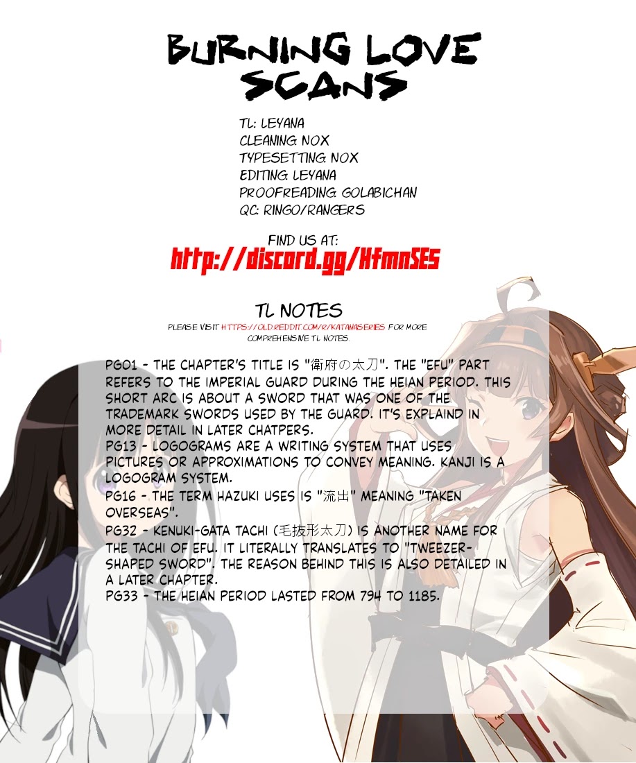 Katana Chapter 36 page 35 - Chapter 36: Tachi of Efu Part 1