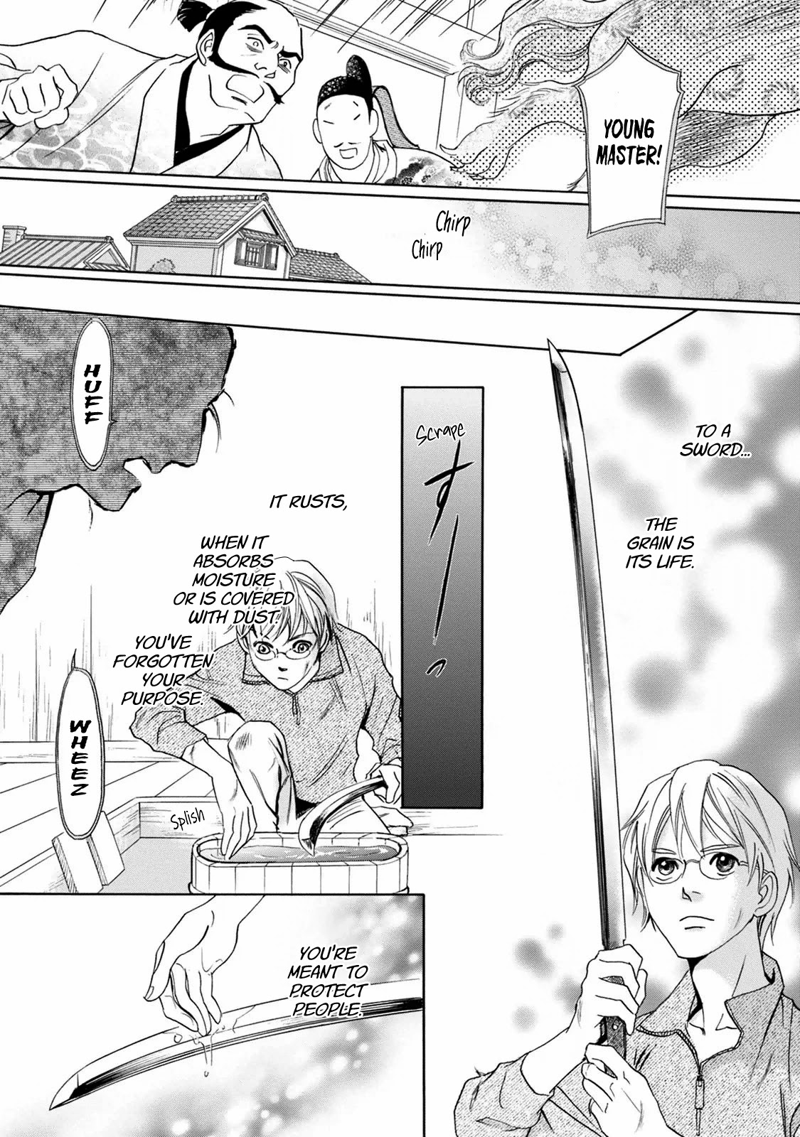 Katana Chapter 39 page 10 - Chapter 39: Near-Future Swords