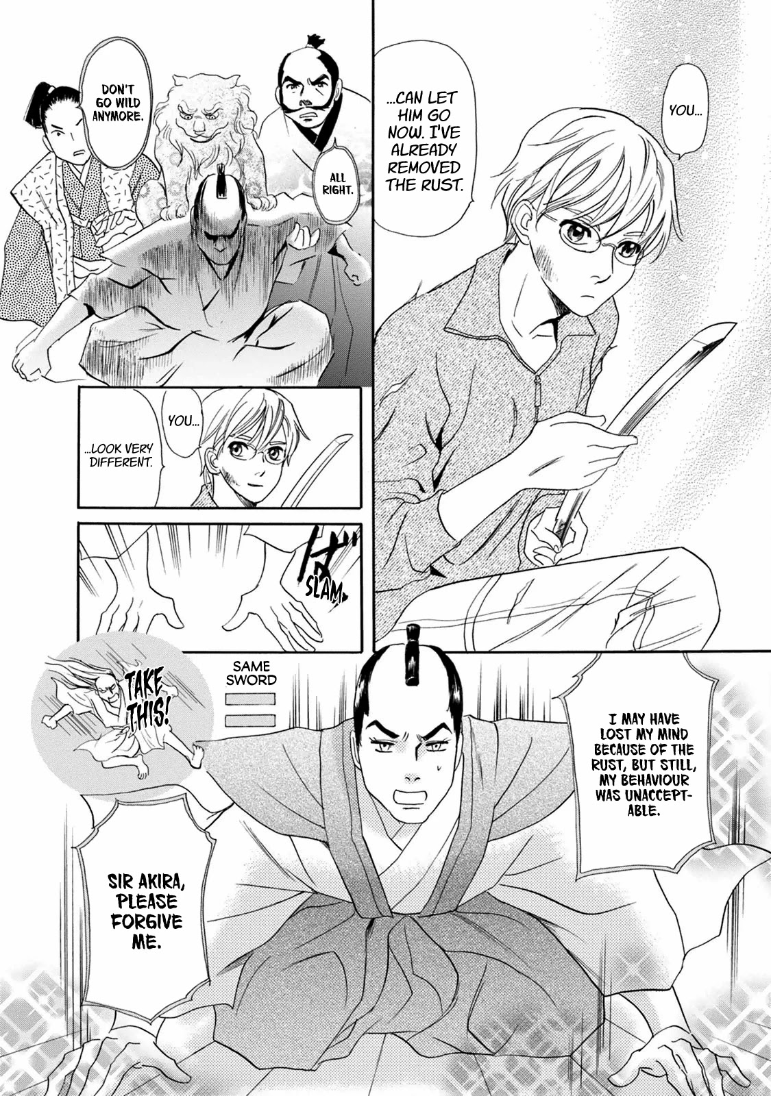 Katana Chapter 39 page 11 - Chapter 39: Near-Future Swords
