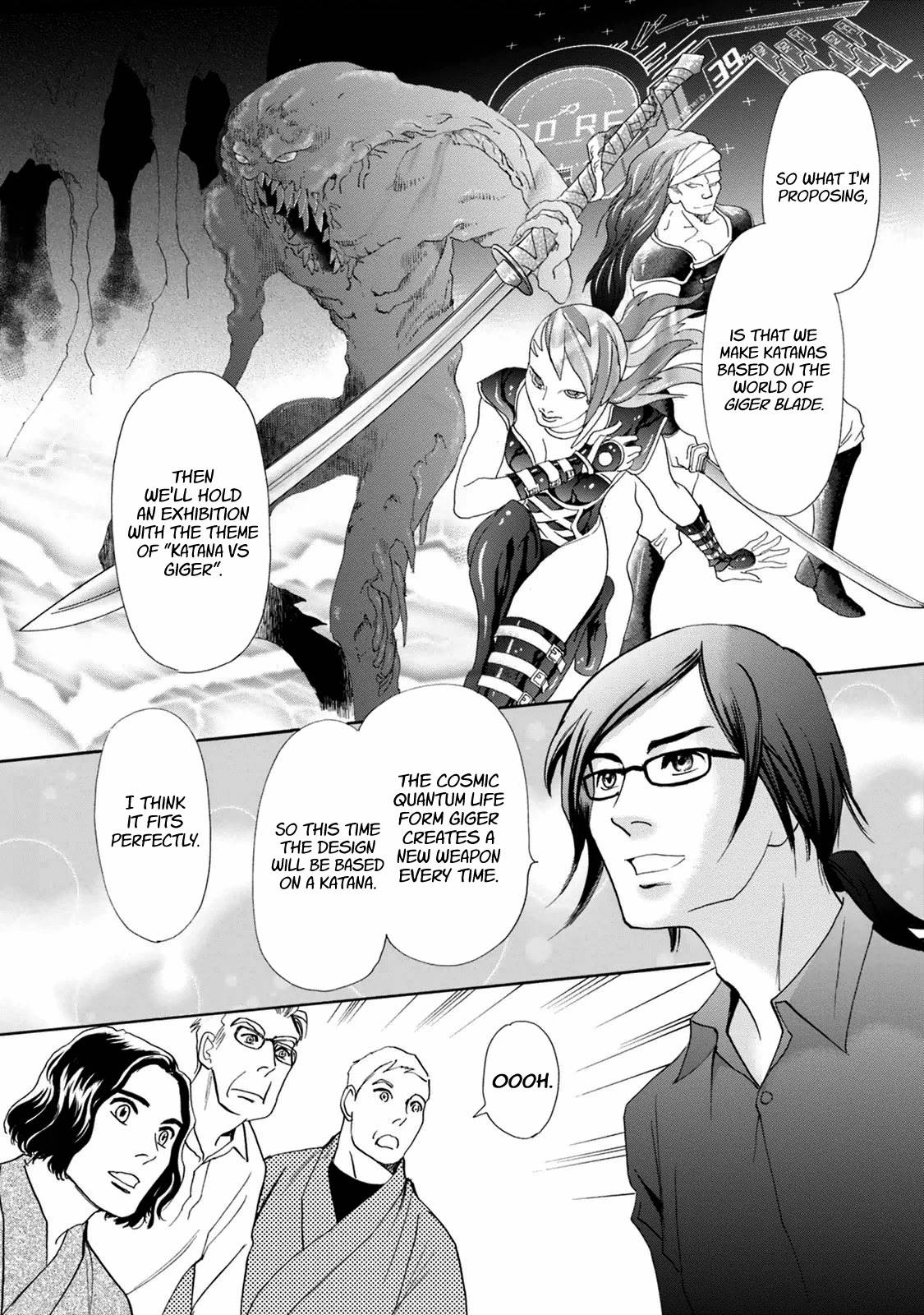 Katana Chapter 39 page 32 - Chapter 39: Near-Future Swords