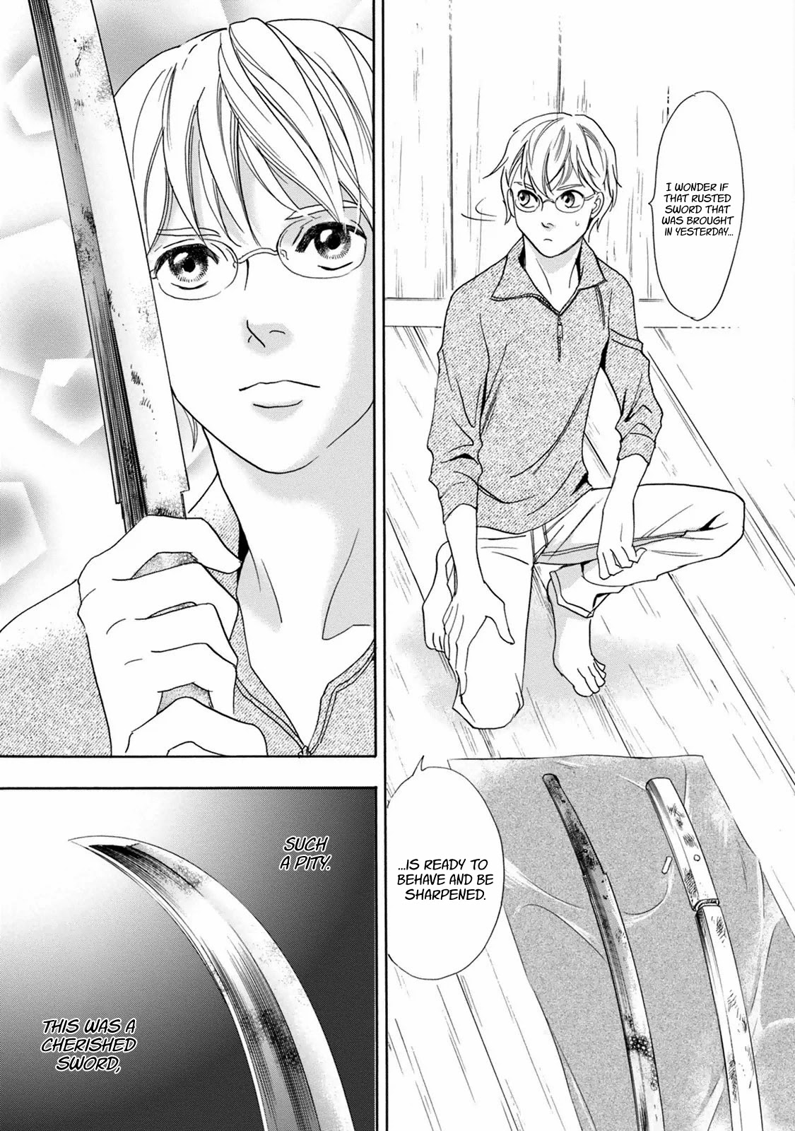 Katana Chapter 39 page 7 - Chapter 39: Near-Future Swords