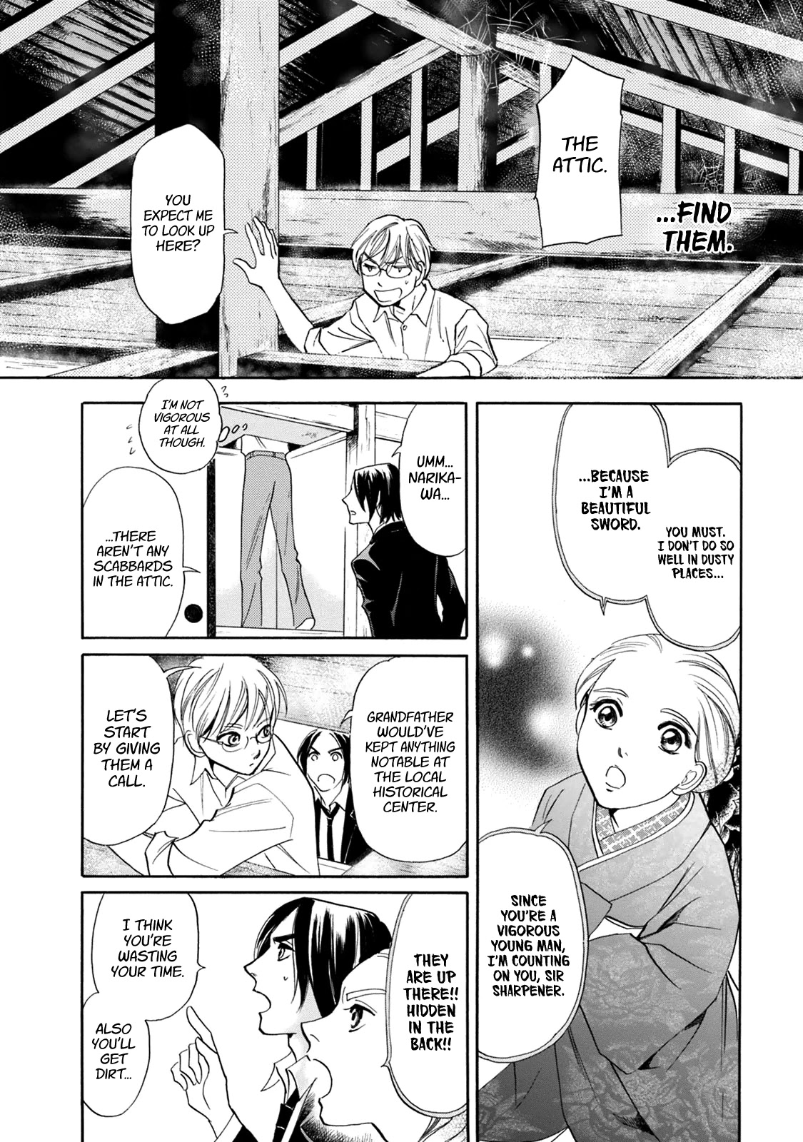 Katana Chapter 41 page 6 - Chapter 41: Dress-Up Sword Part 2