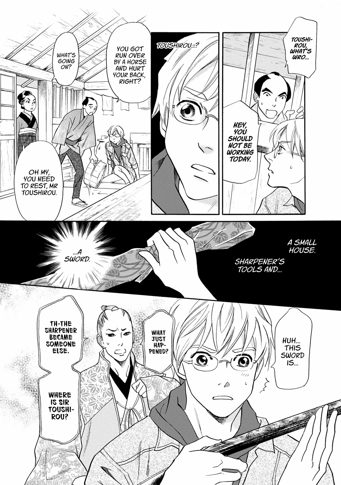 Katana Chapter 44 page 11 - Chapter 44: Connective Sharpening