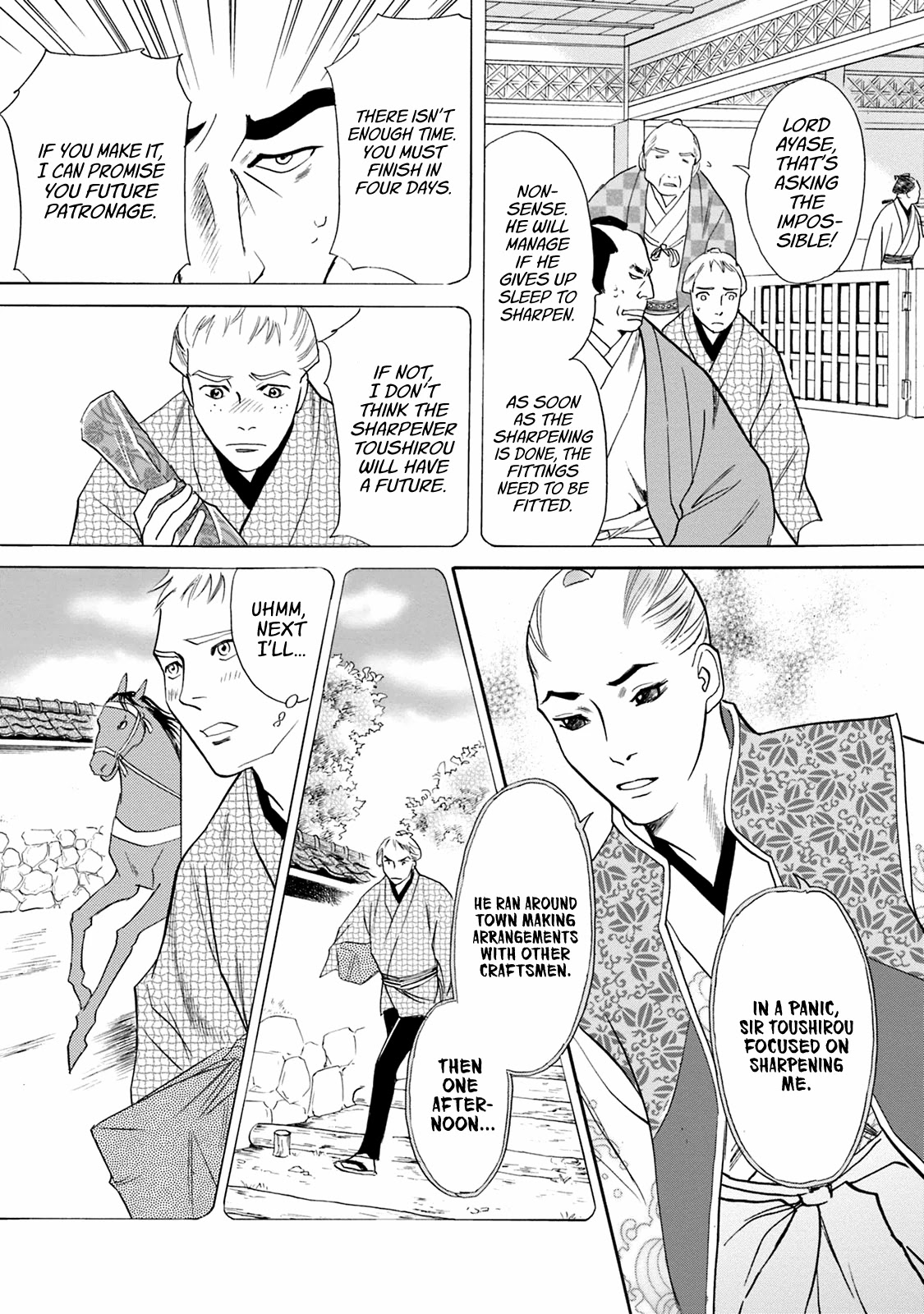 Katana Chapter 44 page 14 - Chapter 44: Connective Sharpening