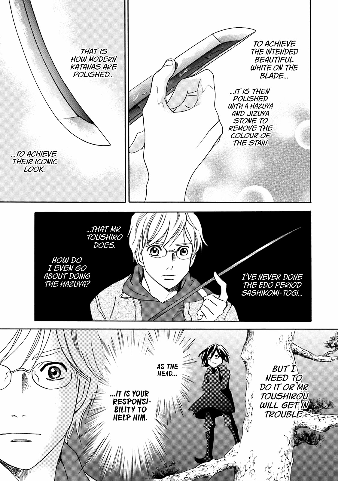 Katana Chapter 44 page 36 - Chapter 44: Connective Sharpening