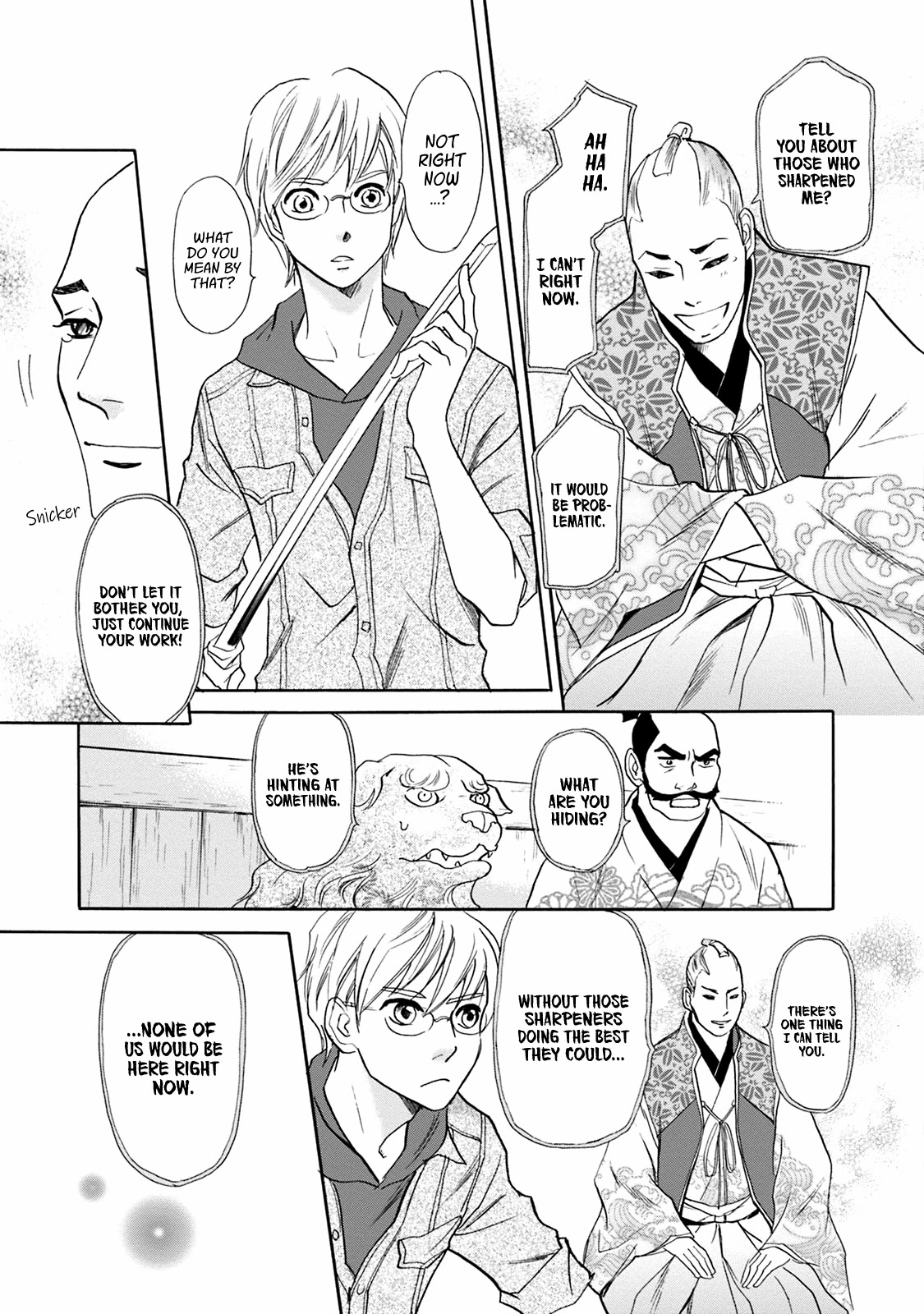 Katana Chapter 44 page 6 - Chapter 44: Connective Sharpening
