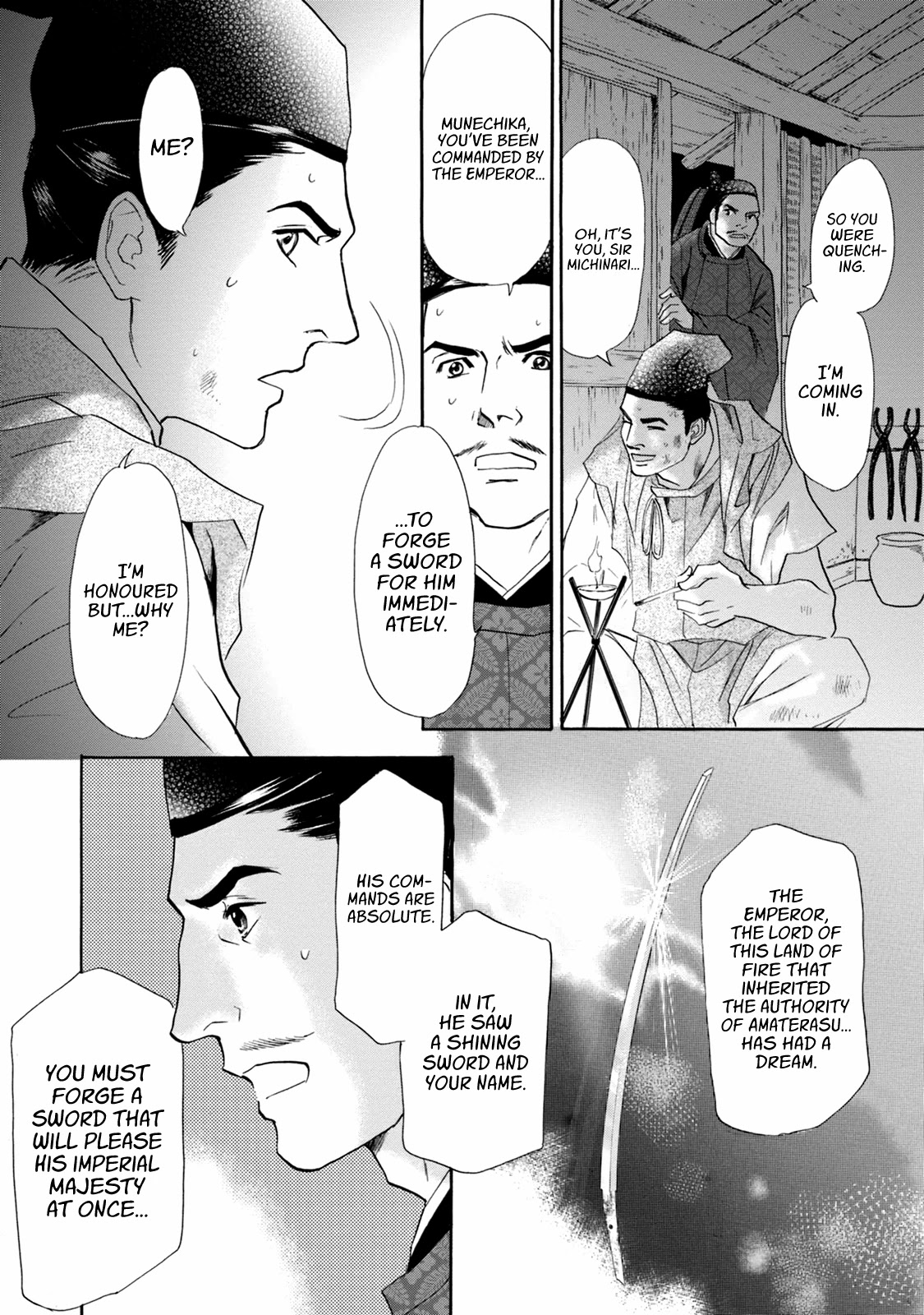 Katana Chapter 46 page 11 - Chapter 46: Kokaji: The Swordsmith