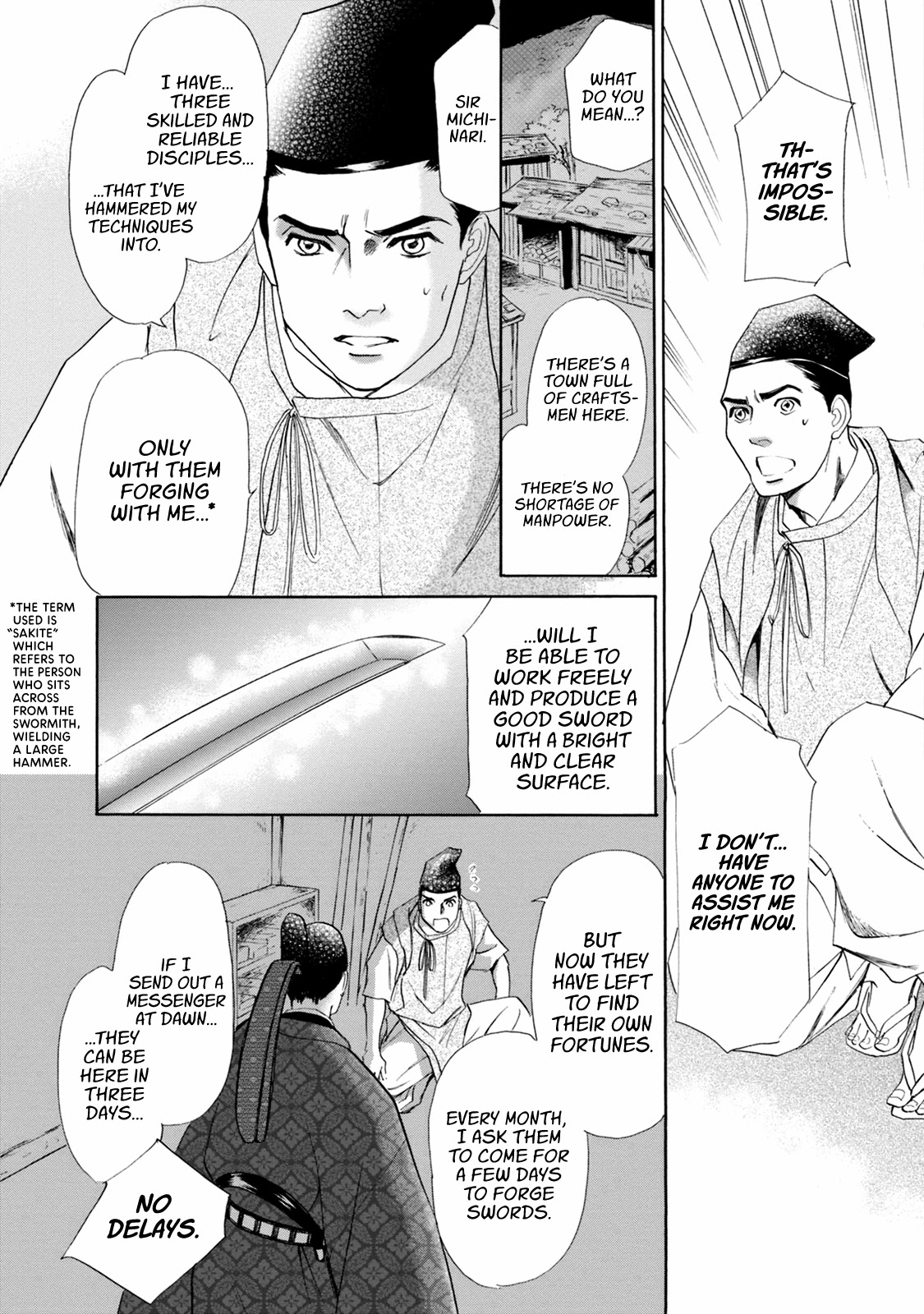 Katana Chapter 46 page 12 - Chapter 46: Kokaji: The Swordsmith