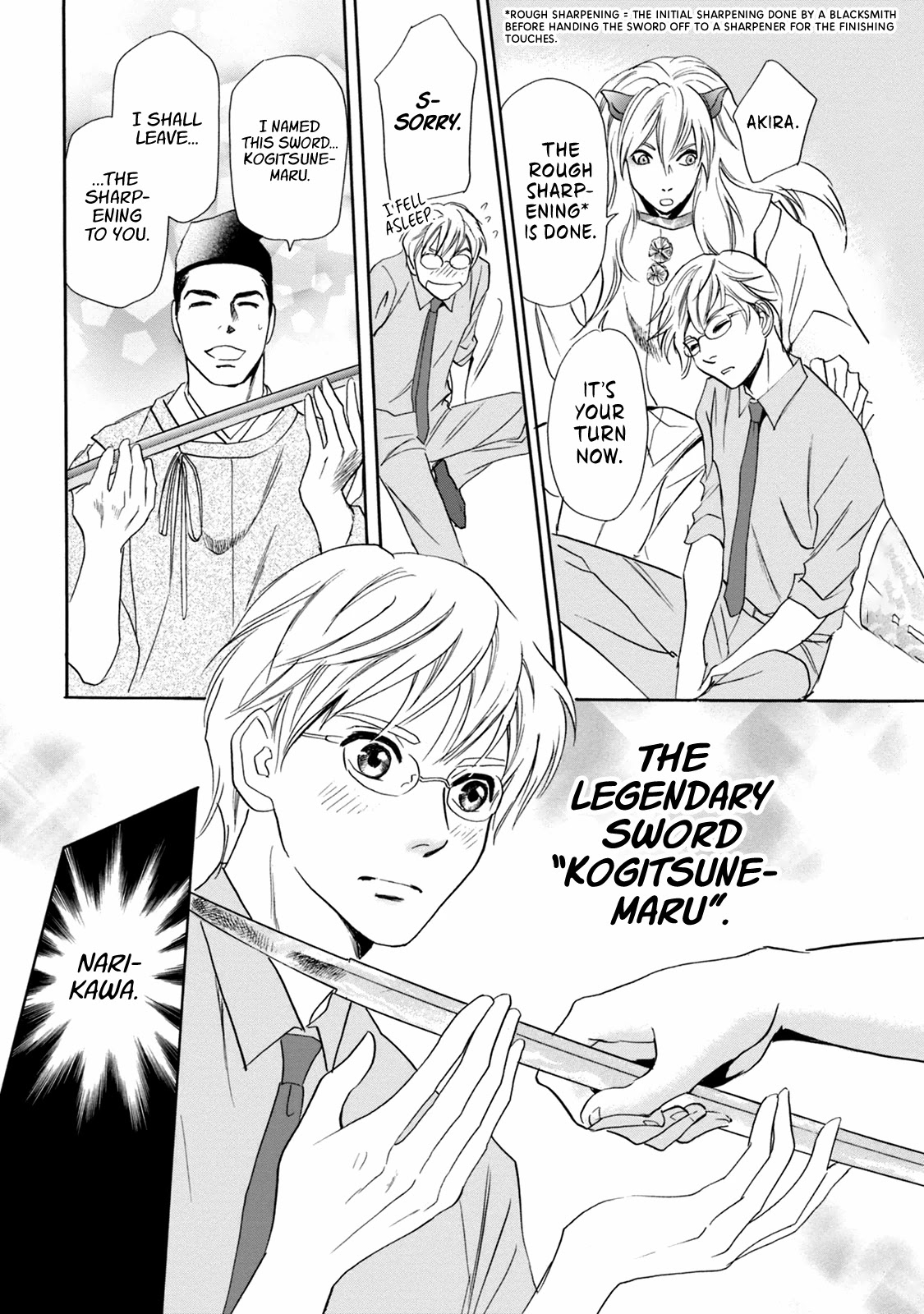 Katana Chapter 46 page 33 - Chapter 46: Kokaji: The Swordsmith