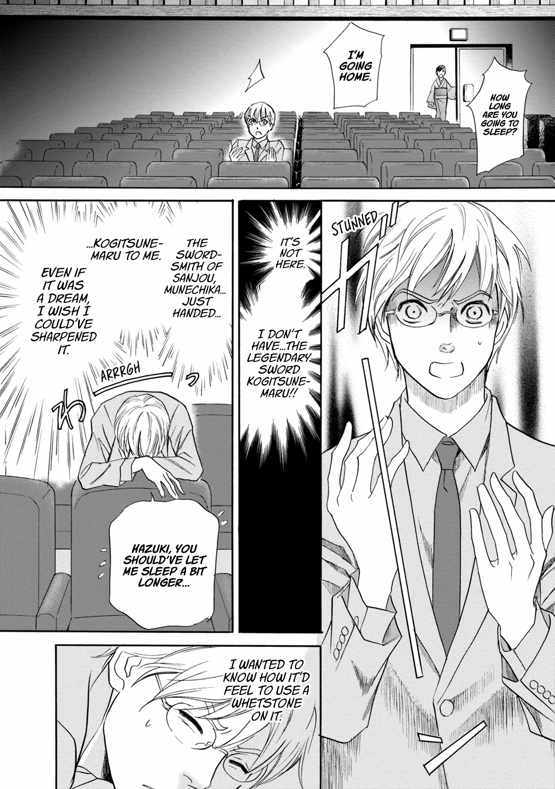 Katana Chapter 46 page 34 - Chapter 46: Kokaji: The Swordsmith