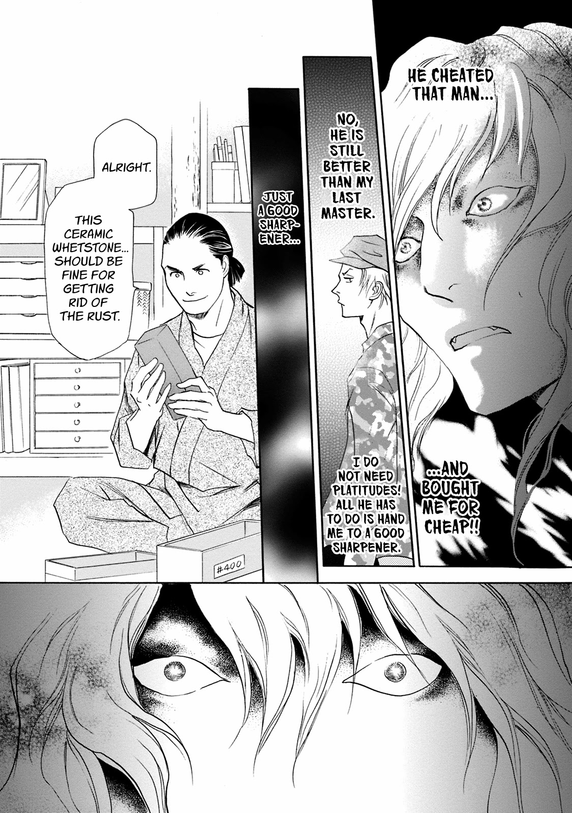 Katana Chapter 47 page 21 - Chapter 47: The Unsharpenable Sword Part 1