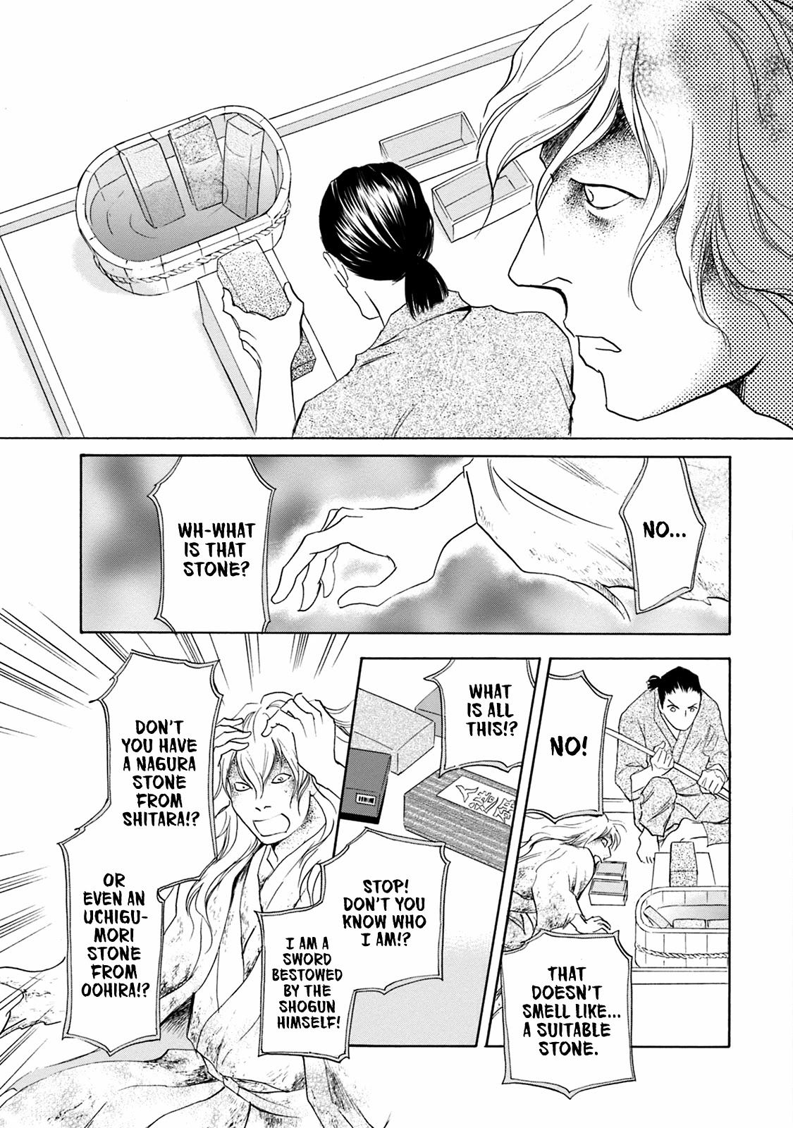 Katana Chapter 47 page 22 - Chapter 47: The Unsharpenable Sword Part 1