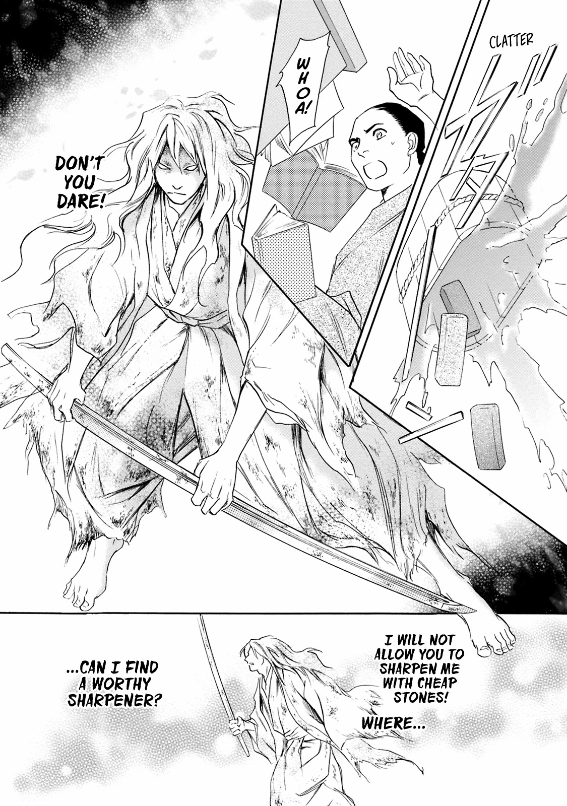 Katana Chapter 47 page 23 - Chapter 47: The Unsharpenable Sword Part 1