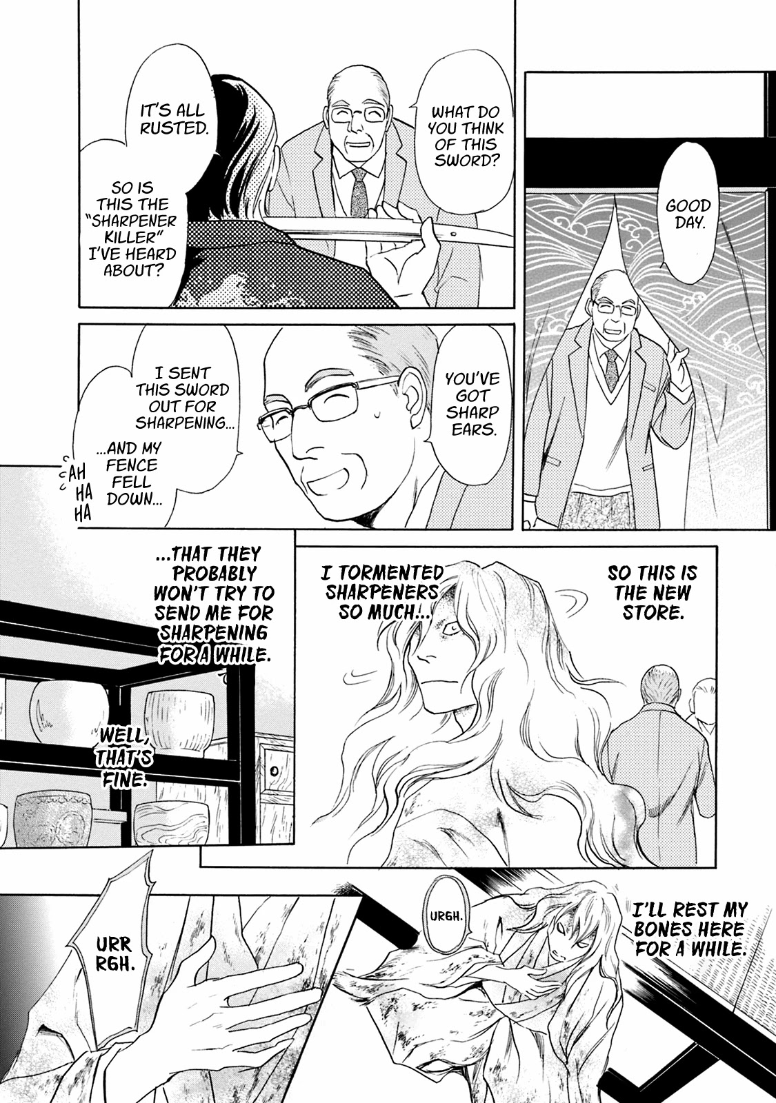 Katana Chapter 47 page 28 - Chapter 47: The Unsharpenable Sword Part 1