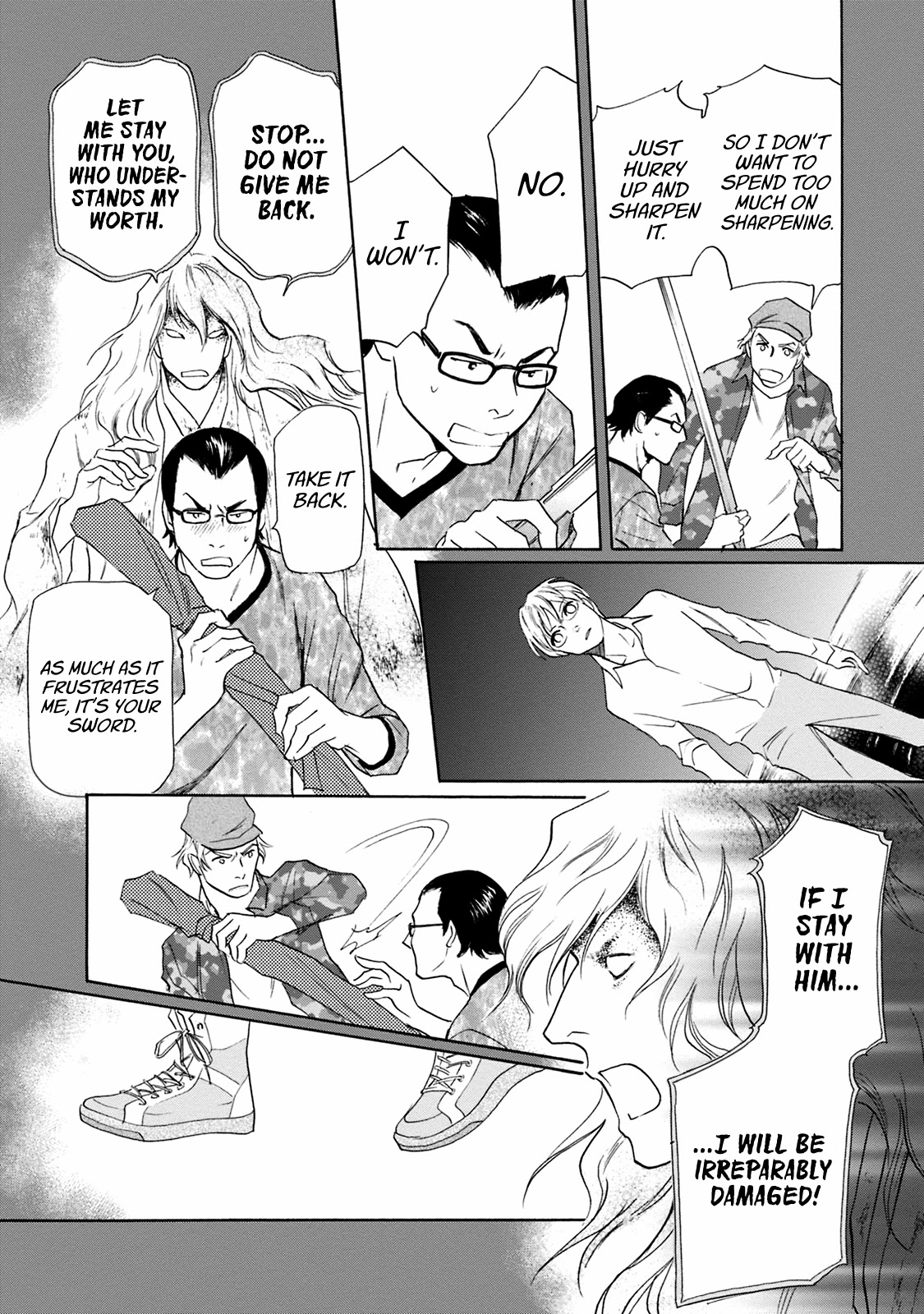 Katana Chapter 47 page 9 - Chapter 47: The Unsharpenable Sword Part 1