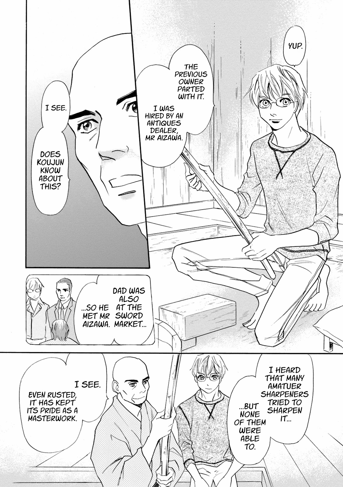Katana Chapter 48 page 19 - Chapter 48: The Unsharpenable Sword Part 2