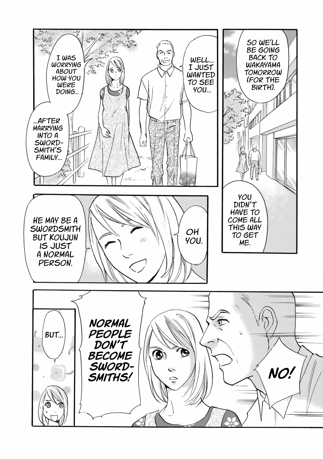 Katana Chapter 49 page 14 - Chapter 49: Swords of the Narikawa Family