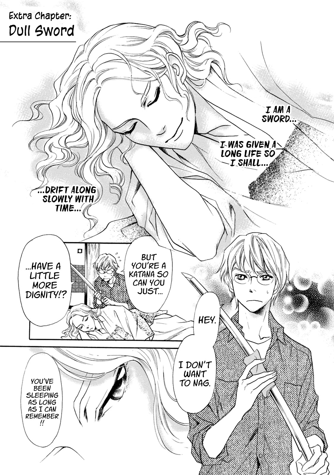 Katana Chapter 50.1 page 2 - Chapter 50.1: Dull Sword