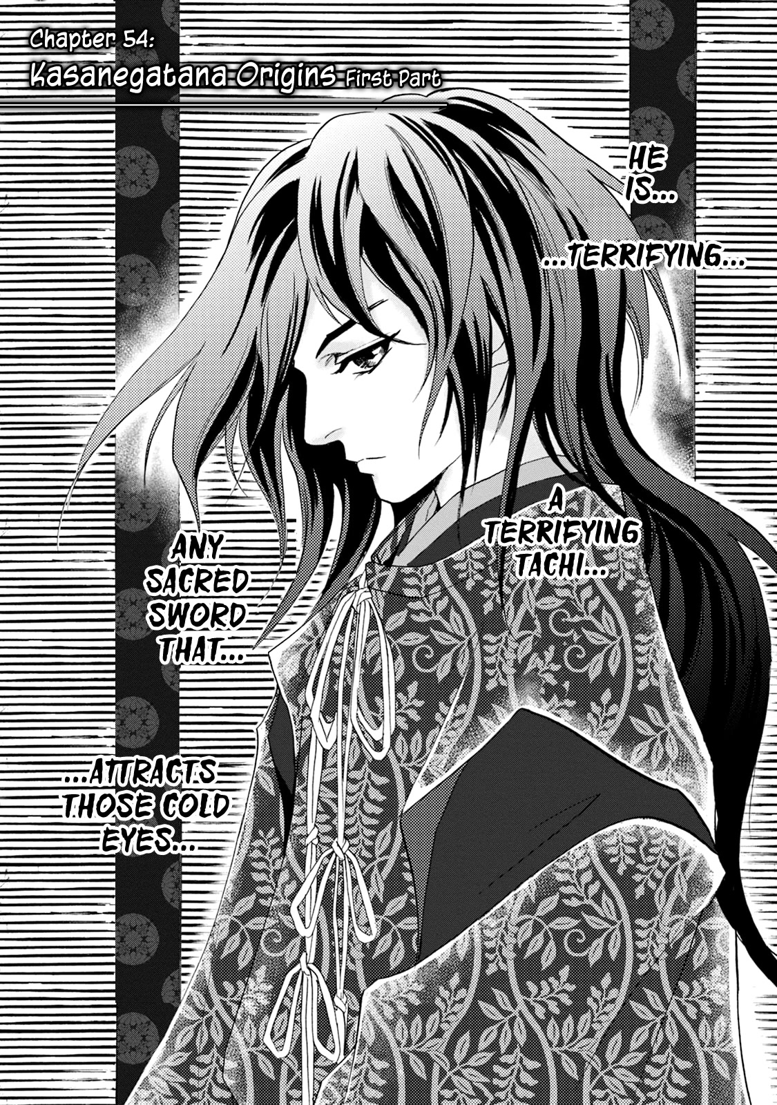 Katana Chapter 54 page 2 - Chapter 54: Kasanegatana Origins First Part
