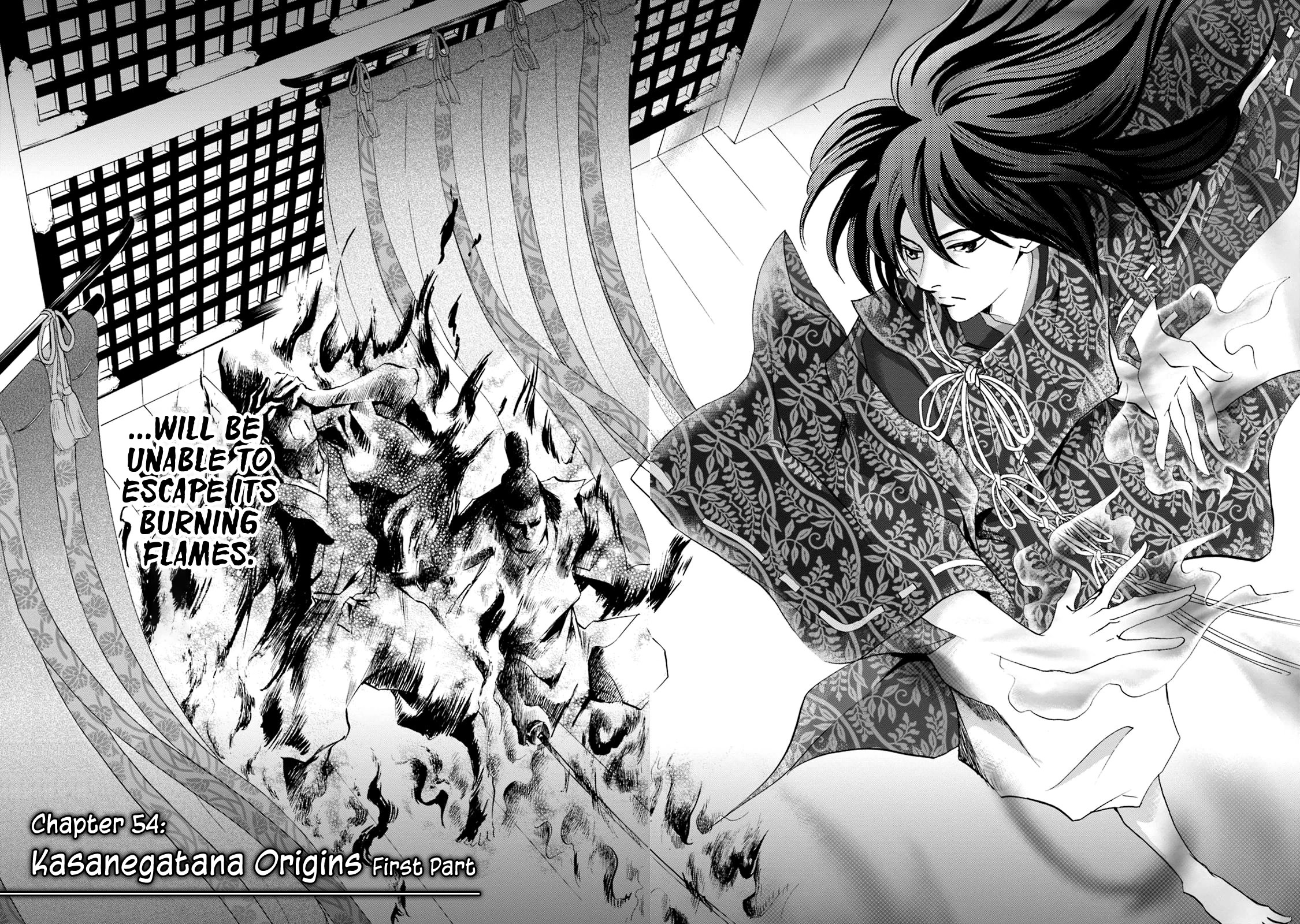 Katana Chapter 54 page 3 - Chapter 54: Kasanegatana Origins First Part