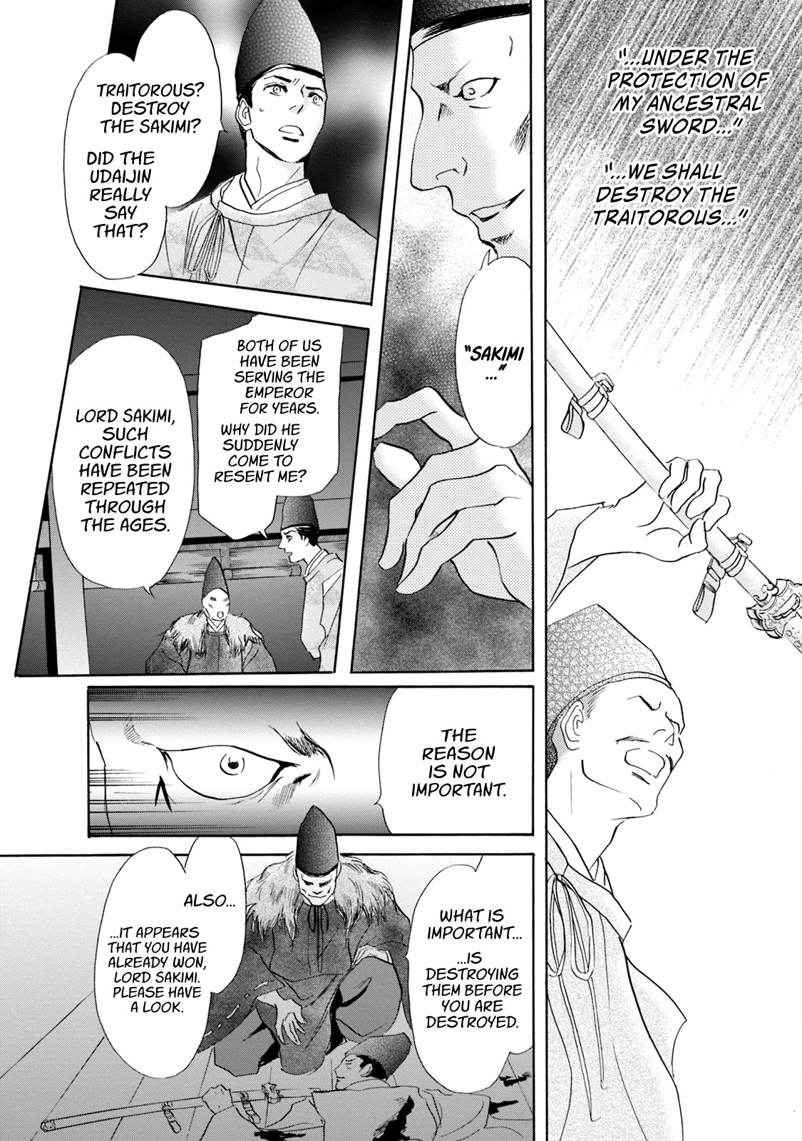Katana Chapter 54 page 33 - Chapter 54: Kasanegatana Origins First Part